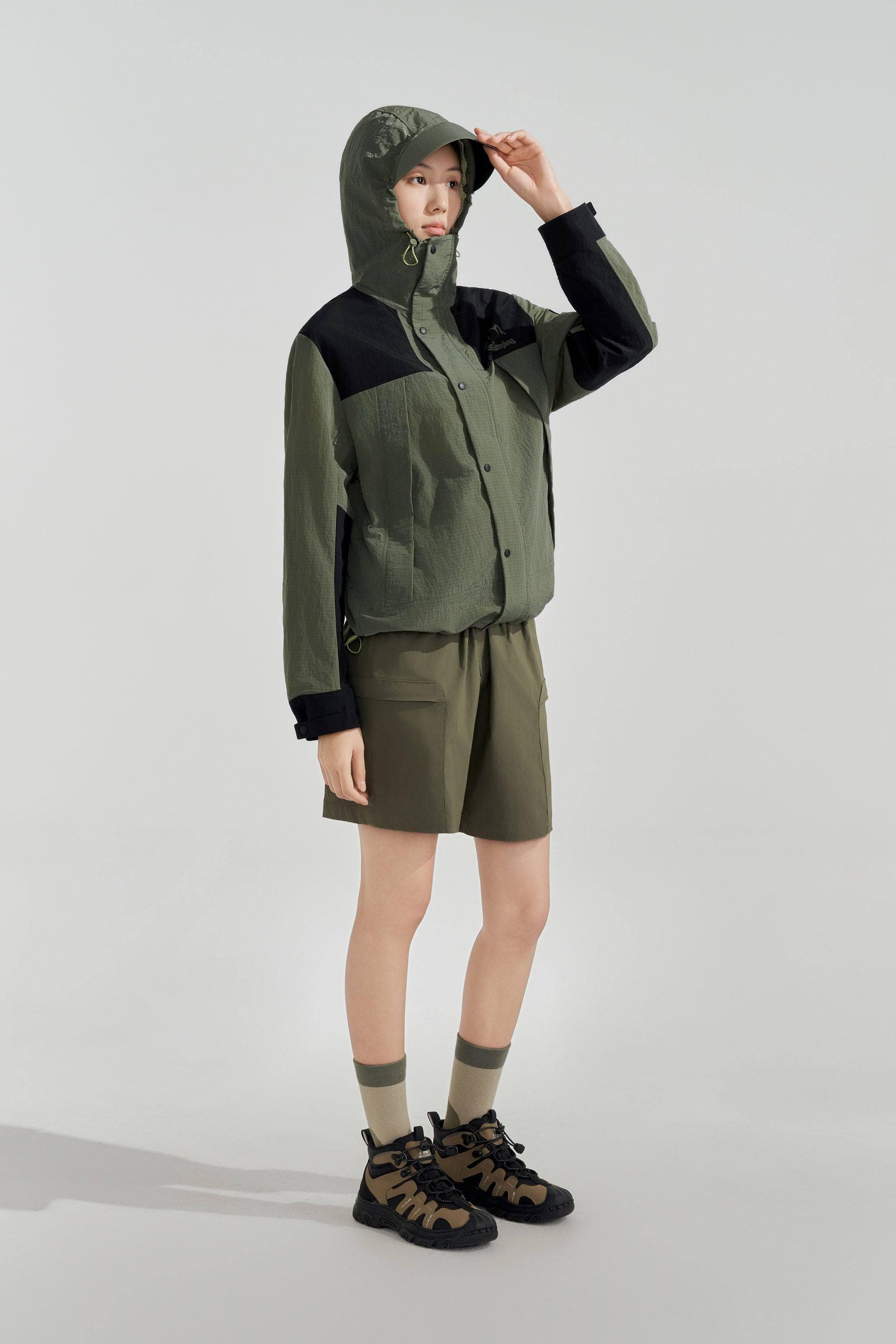 BOSIDENG SS24 Combat Summer Shacket Jacket