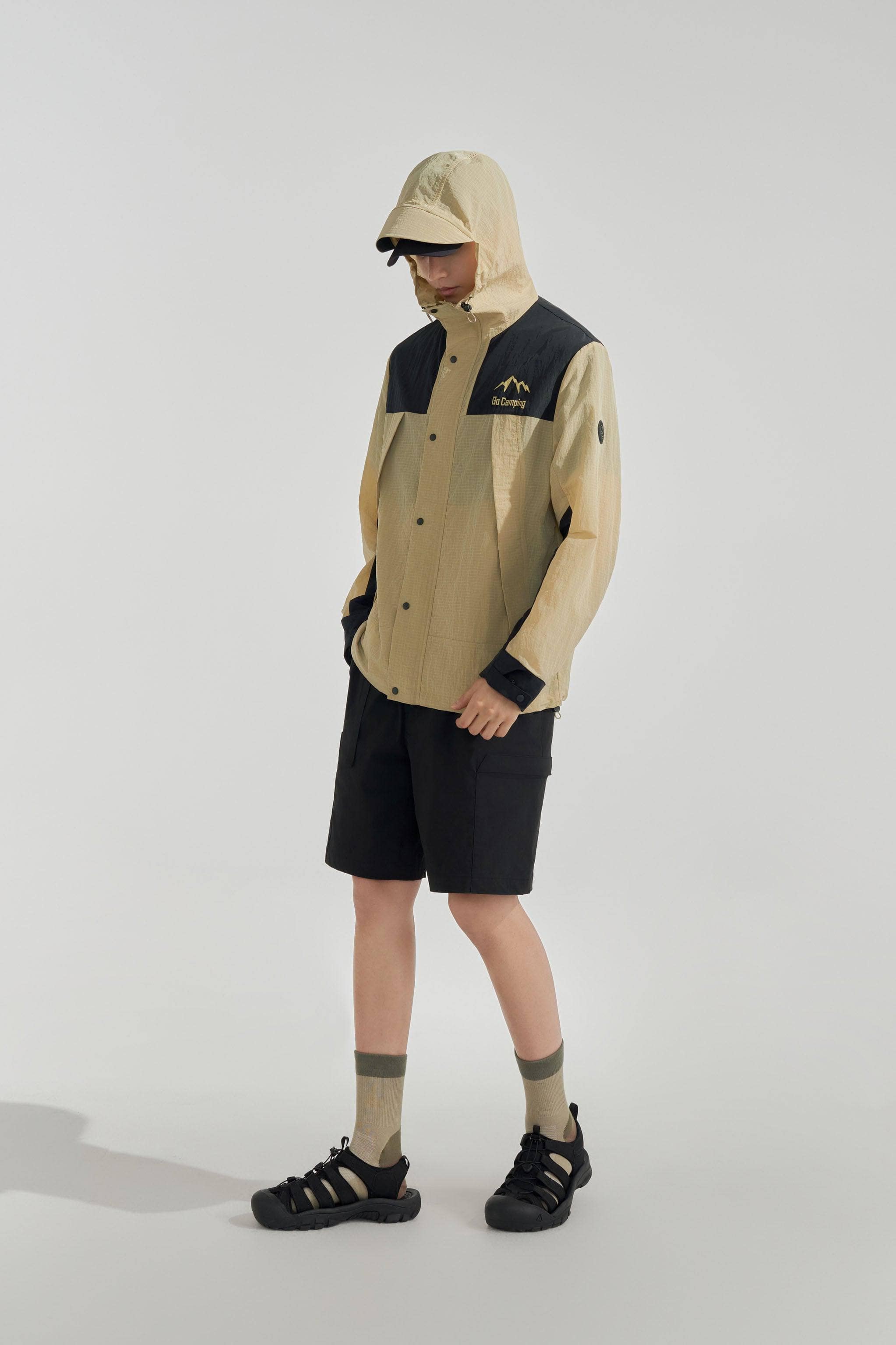 BOSIDENG SS24 Combat Summer Shacket Jacket