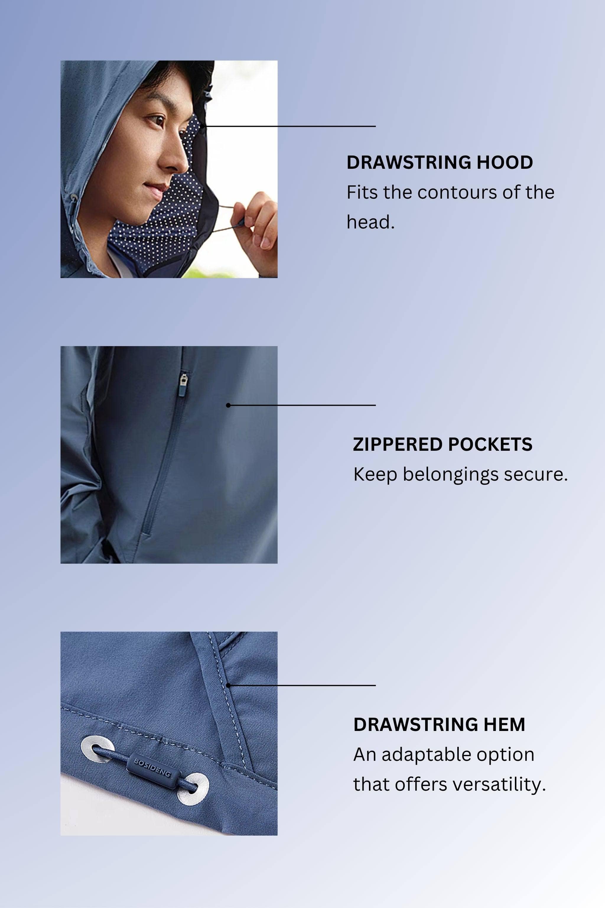 BOSIDENG SS24 Men's Urban Elite Summer Jacket 2119 Jacket