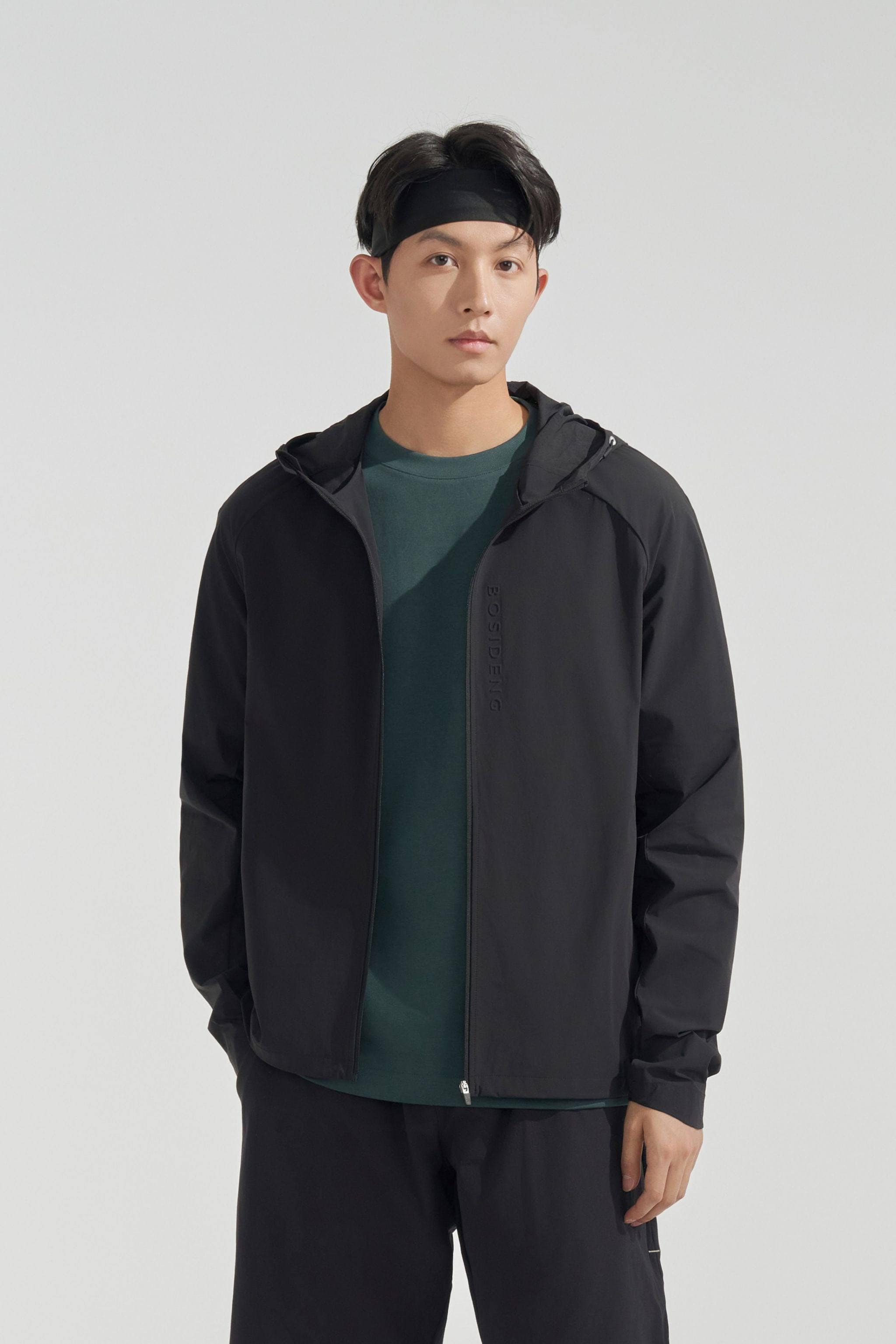 BOSIDENG SS24 Men's Urban Elite Summer Jacket 2119 Jacket S / Black