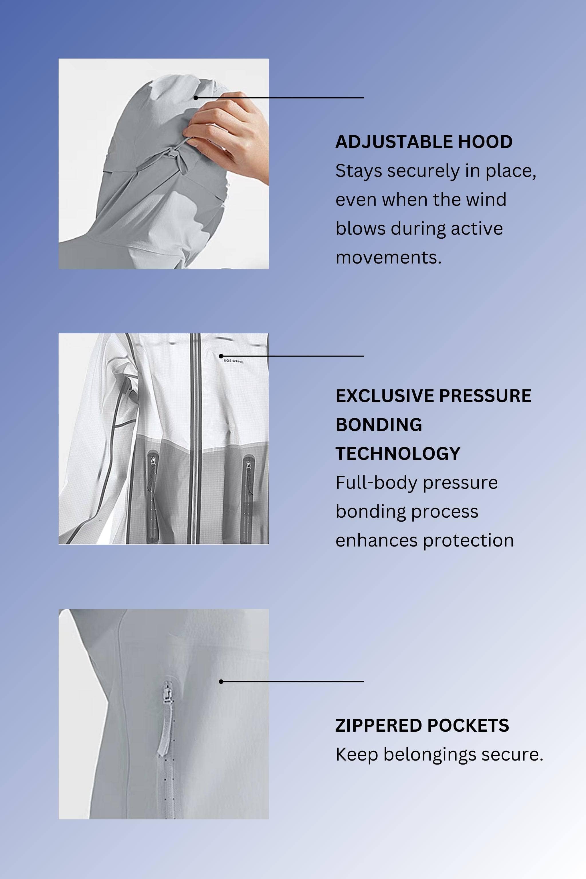 BOSIDENG SS24 Women's Hi-Tech UPF Jacket 2188 Jacket