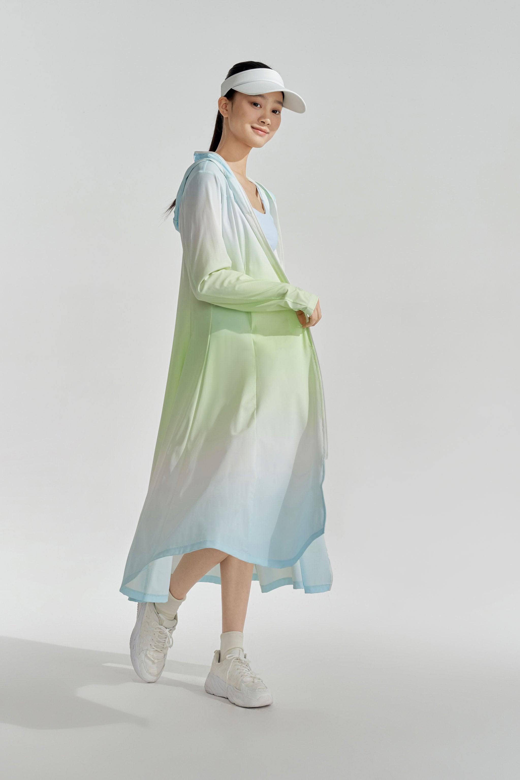 BOSIDENG SS24 Women's UPF Protection Full Length Jacket Jacket