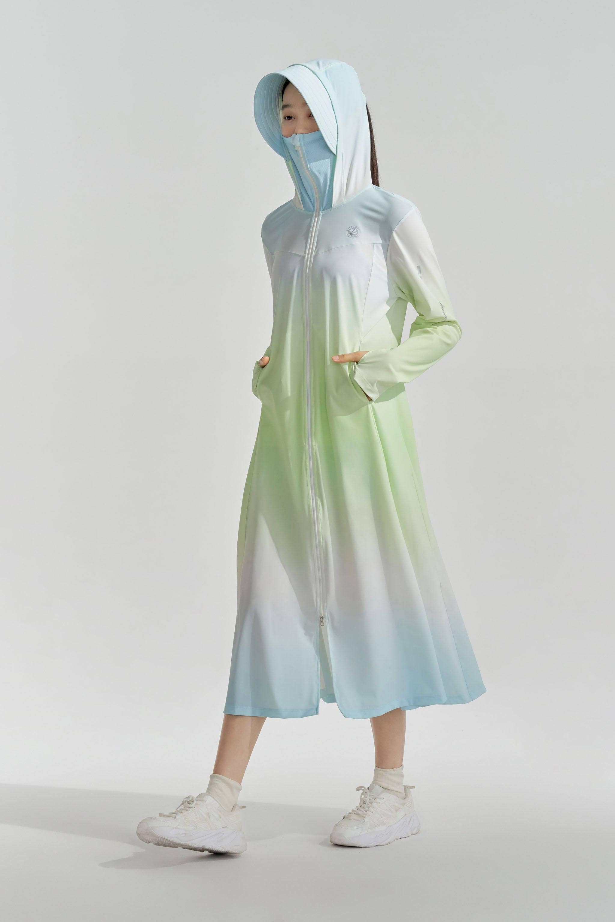 BOSIDENG SS24 Women's UPF Protection Full Length Jacket Jacket