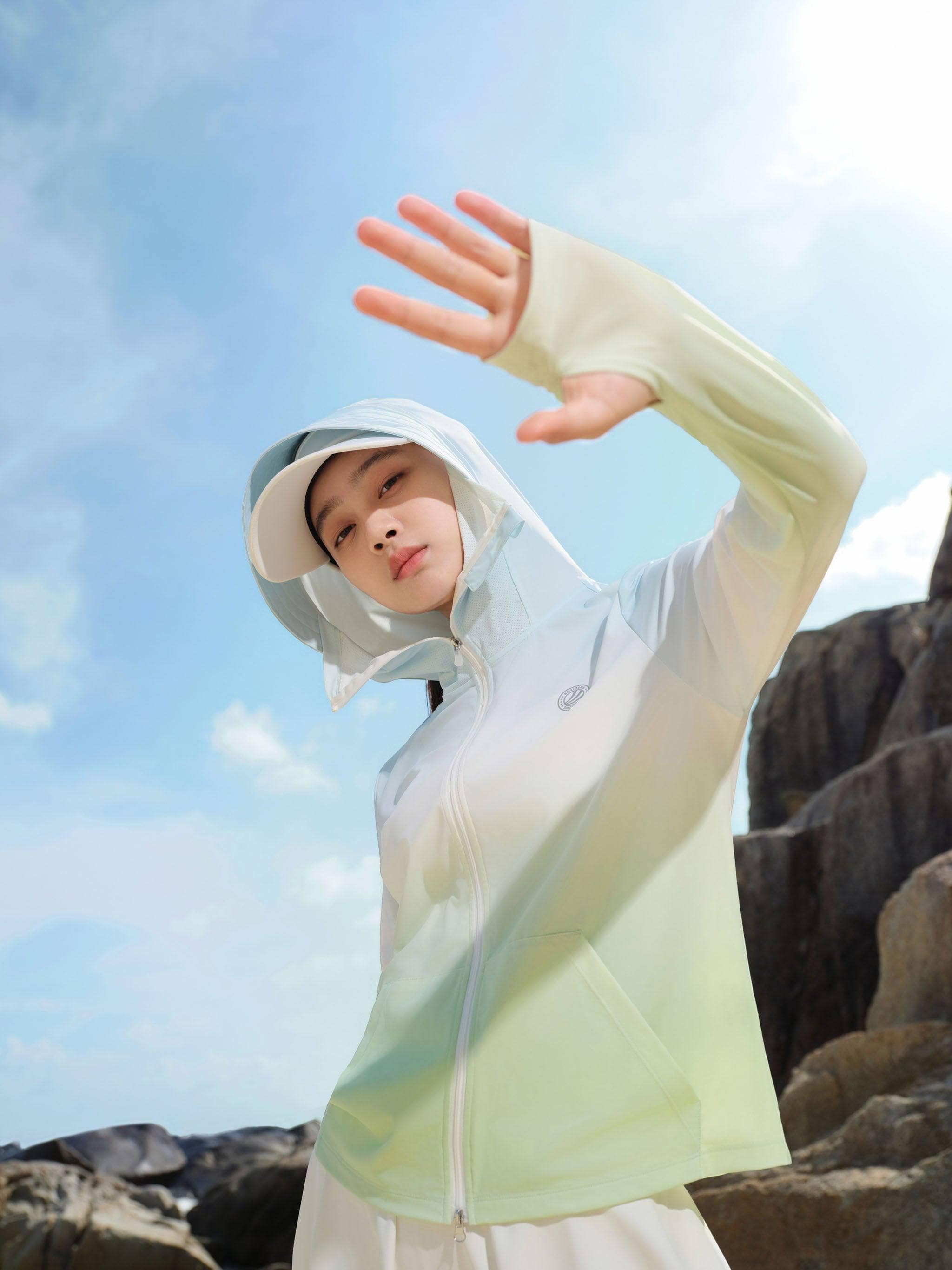 Women's UPF Protection Jacket 5144 — Original yarn with UPF100+ sun protection offers a cool, comfortable, lightweight — view 7; UPF 100+