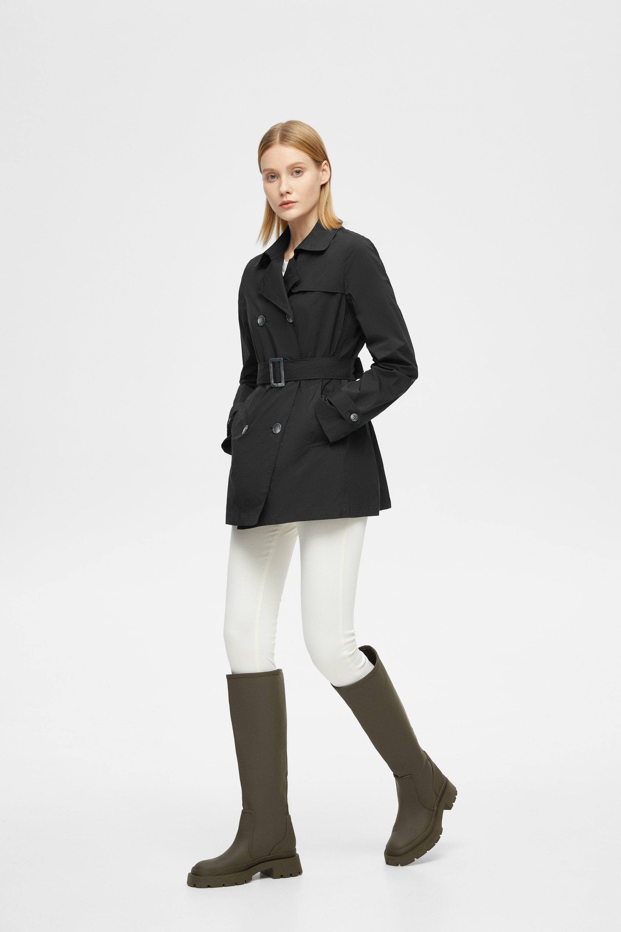 BOSIDENG SS24 Women's UPF Short Summer Trench 112