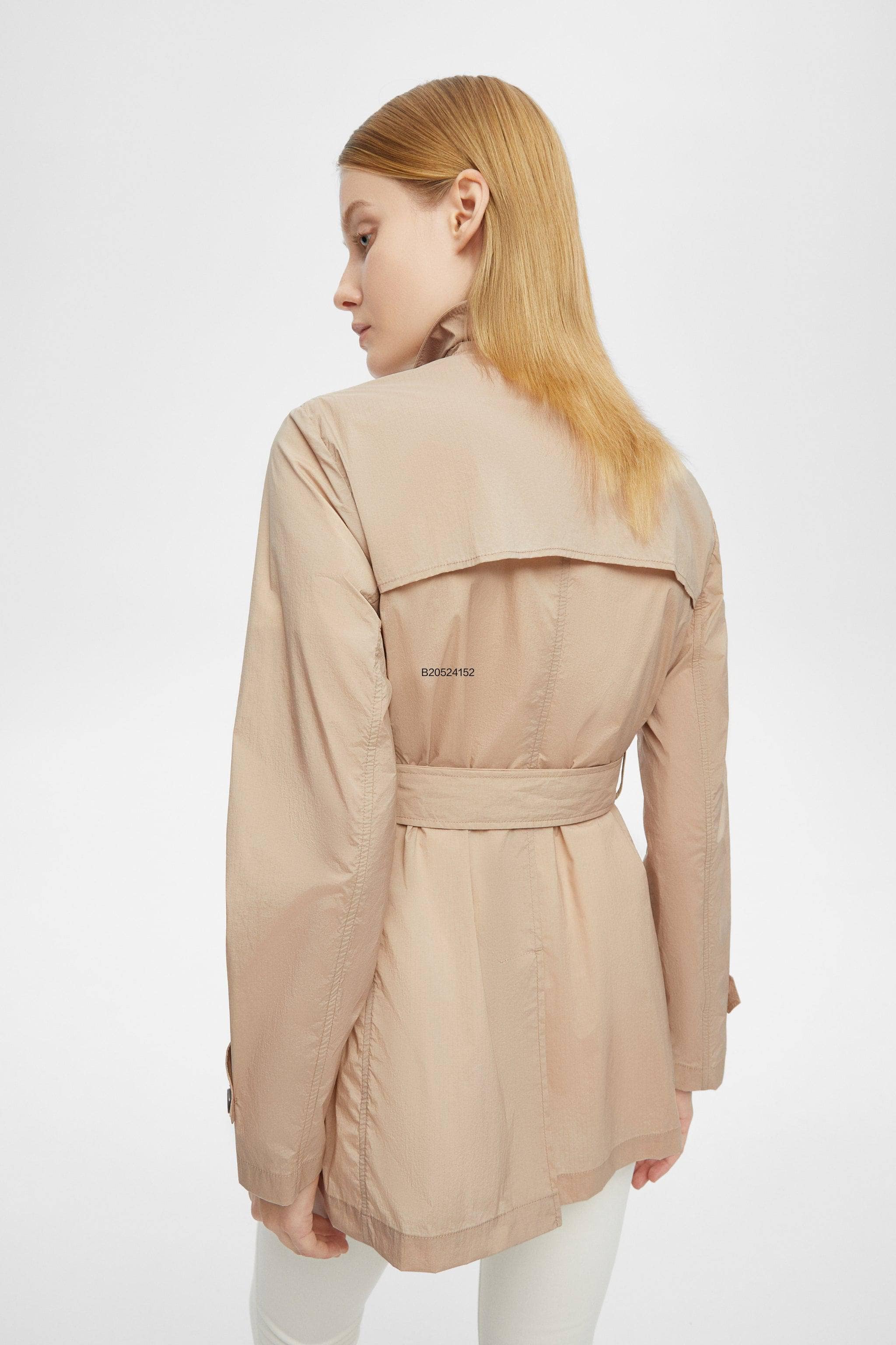 BOSIDENG SS24 Women's UPF Single Breasted Trench 152