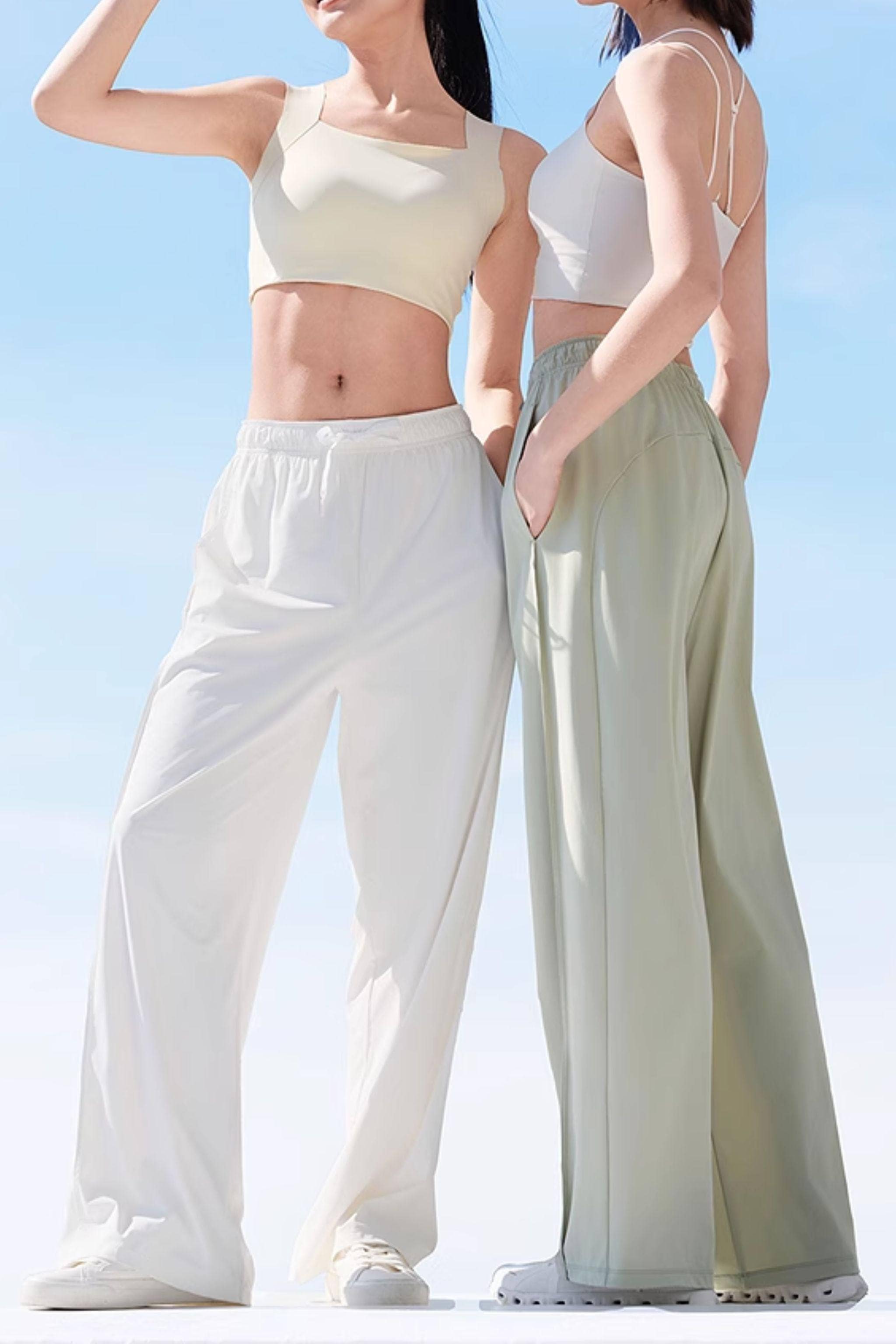 BOSIDENG SS25 Women's UPF Protection Trousers 5108 Trousers 4 / Baby Grey