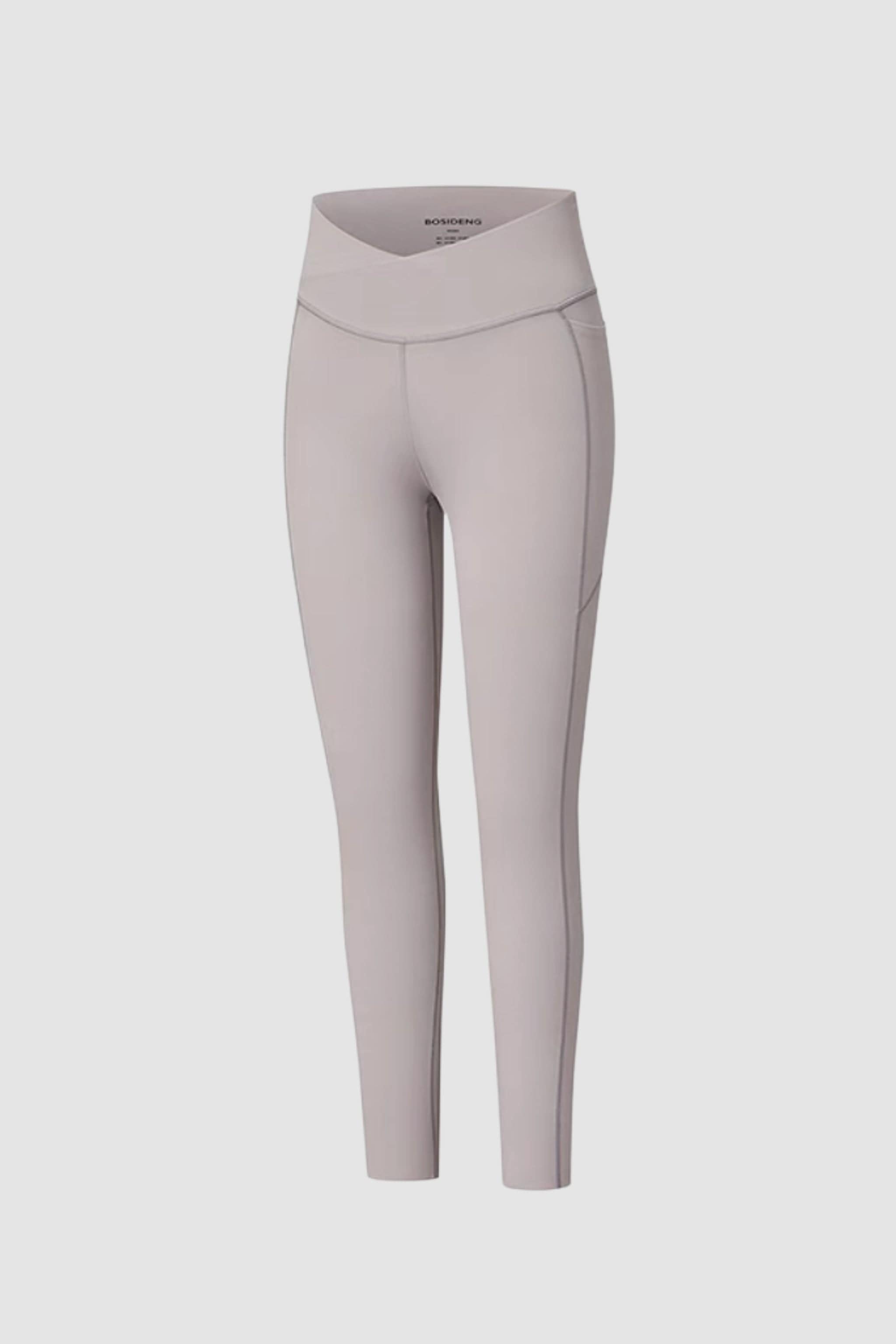 BOSIDENG SS25 Women's Summer Sports Trousers 3106 leggings 4 / Middle Grey