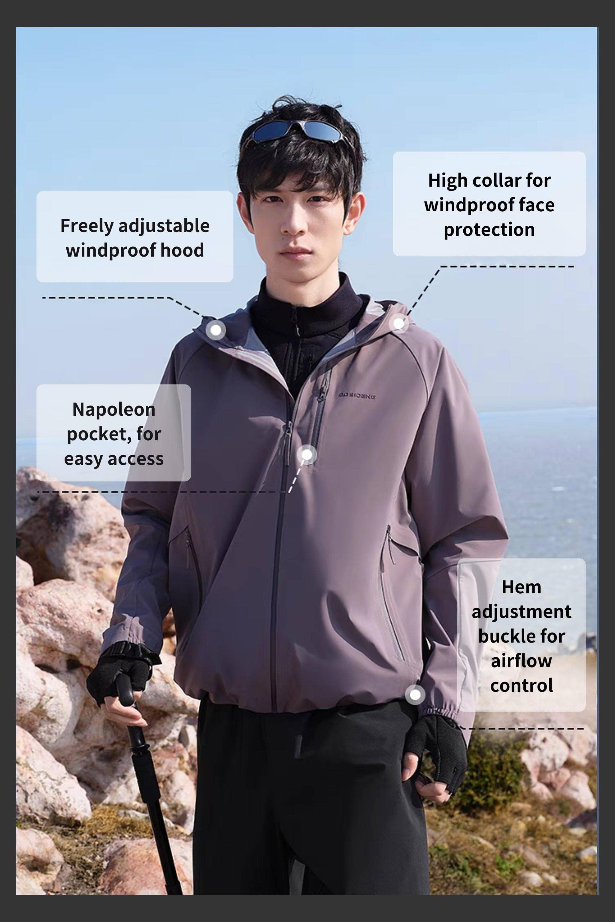 BOSIDENG SS25 All Weather Jacket 2200 Coats & Jackets