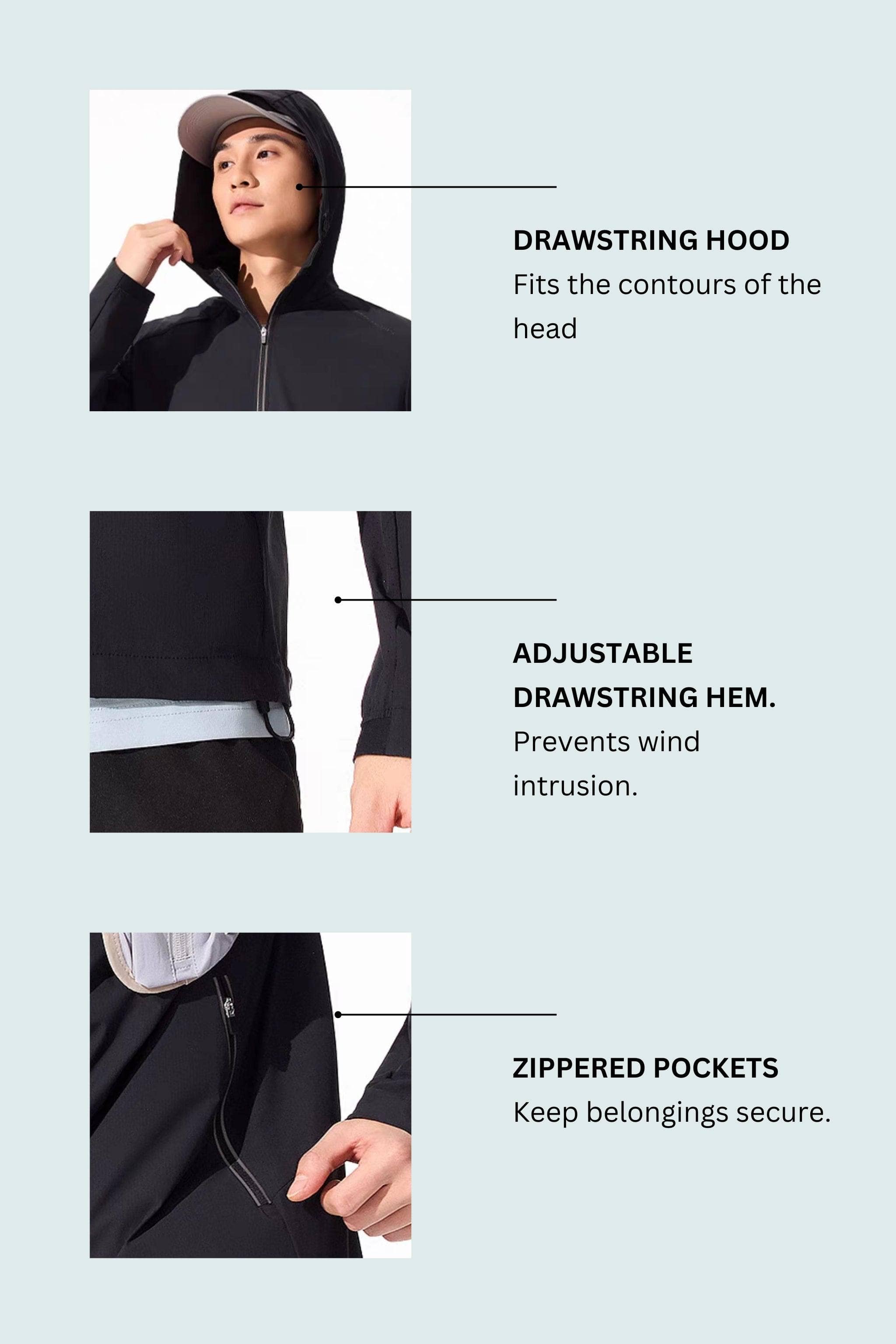 BOSIDENG SS25 Men's Urban Elite Summer Jacket 2101 Coats & Jackets
