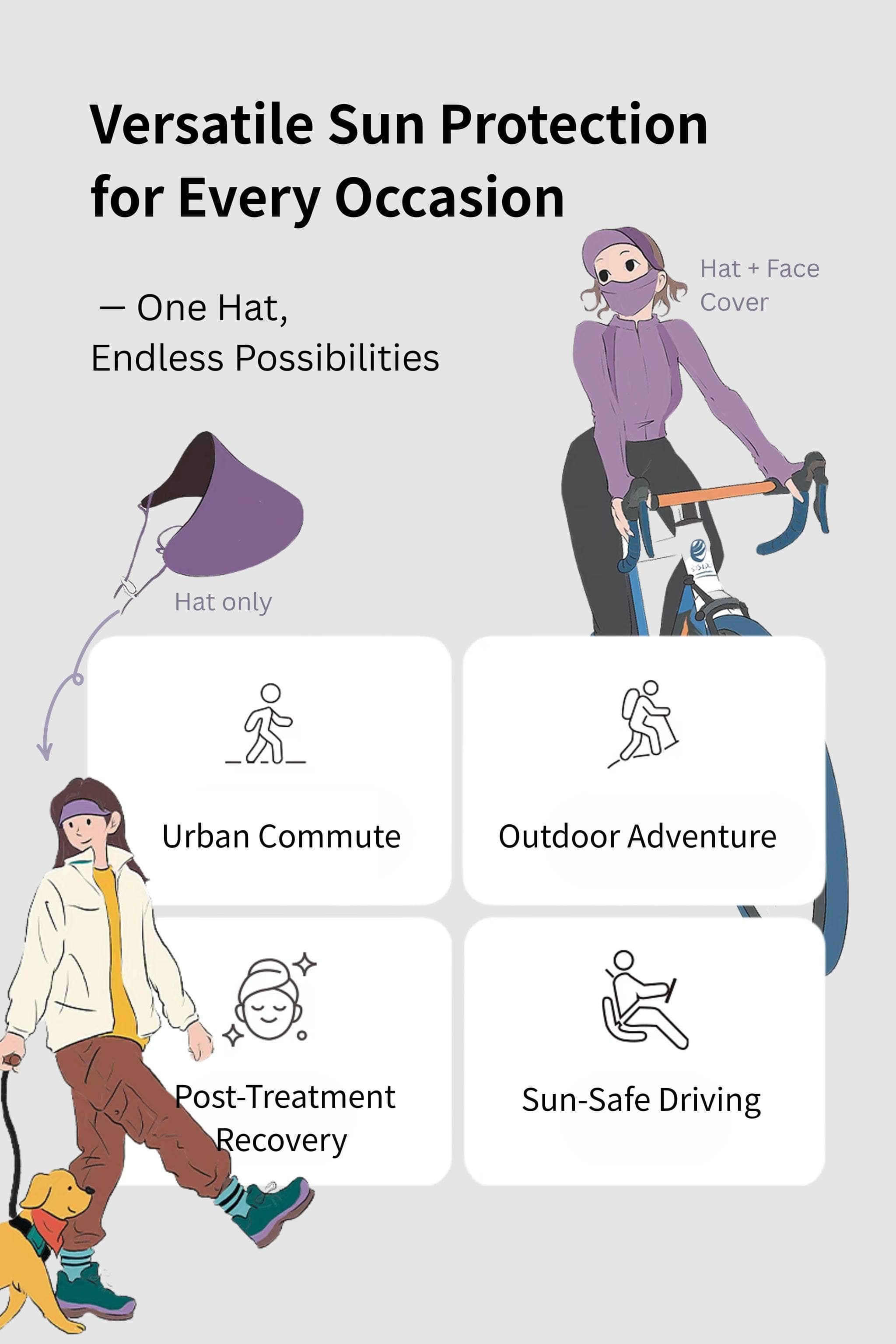BOSIDENG SS25 Ultimate Sun Hat hats