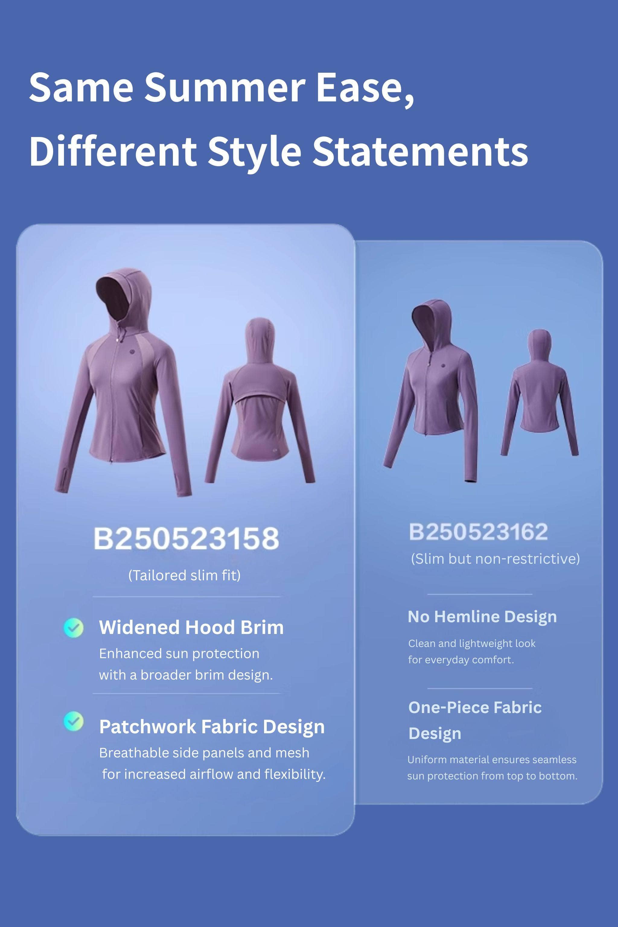 BOSIDENG SS25 Women's Summer Sports Jacket 3158 Jackets