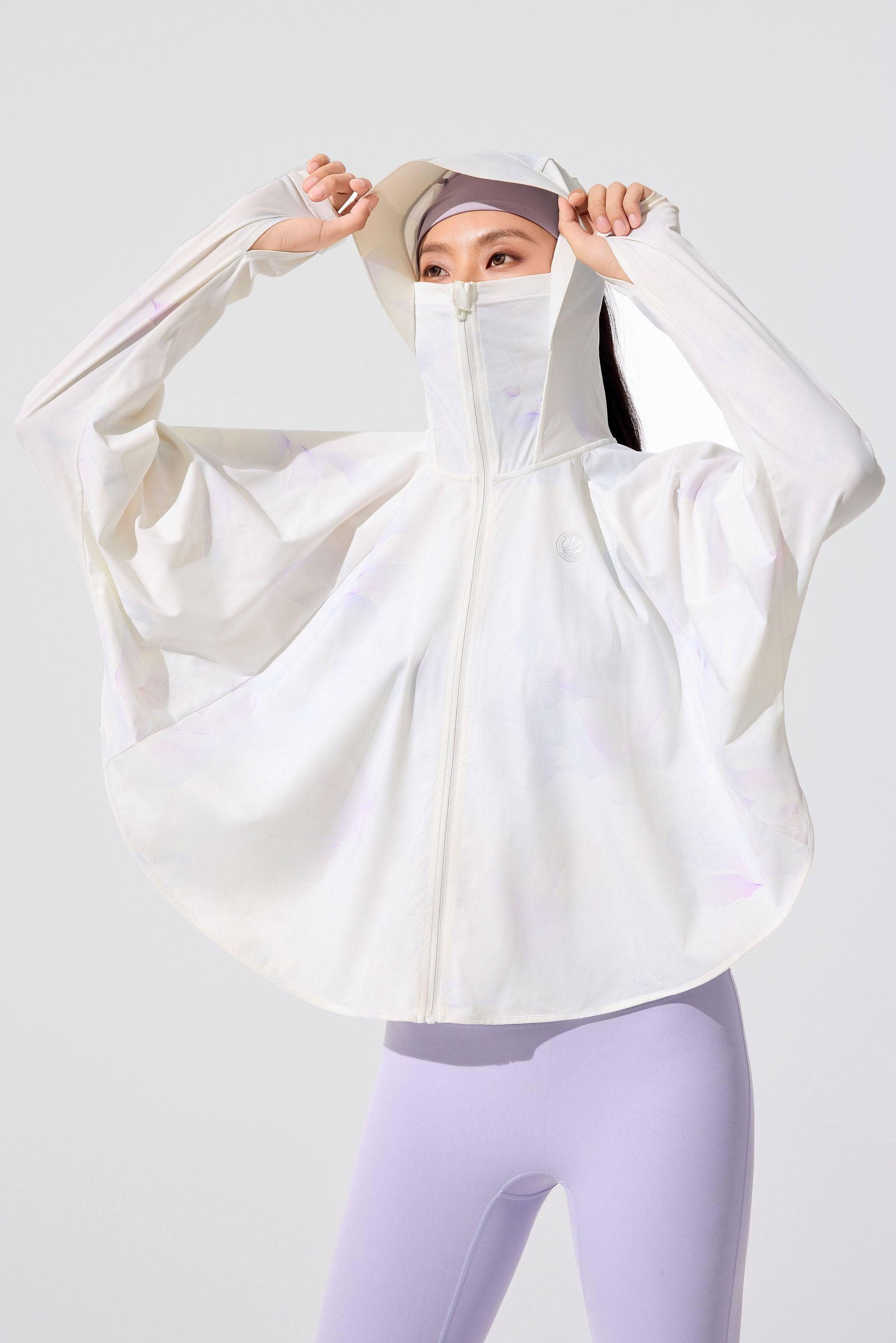 BOSIDENG SS25 Women's UPF Protection Poncho Jacket 5128