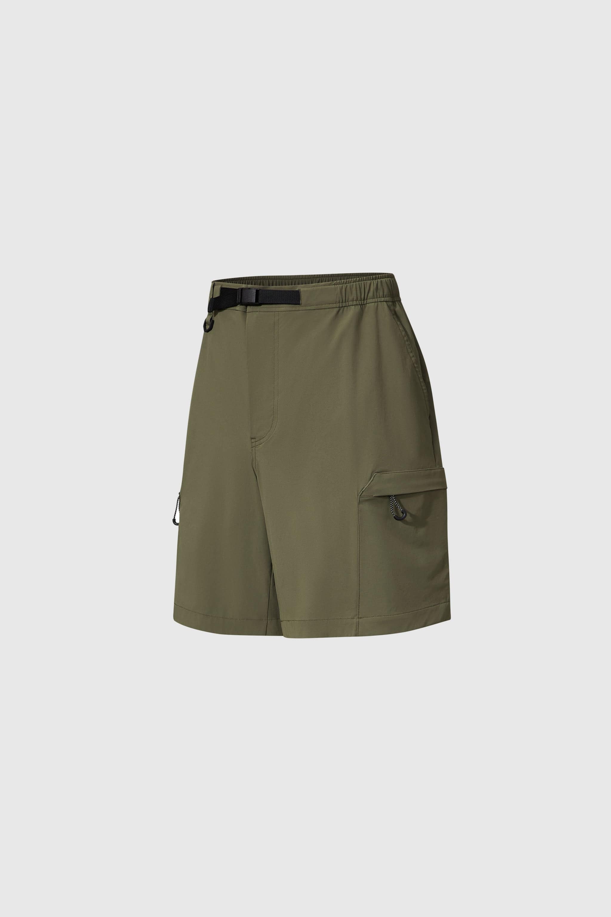 Men's Urban Elite Summer Shorts 2101 — lightweight shorts feature UPF 50+ fabric for sun protection and cooling comfort in Leather Green, sizes XS–XXL; UPF 50+