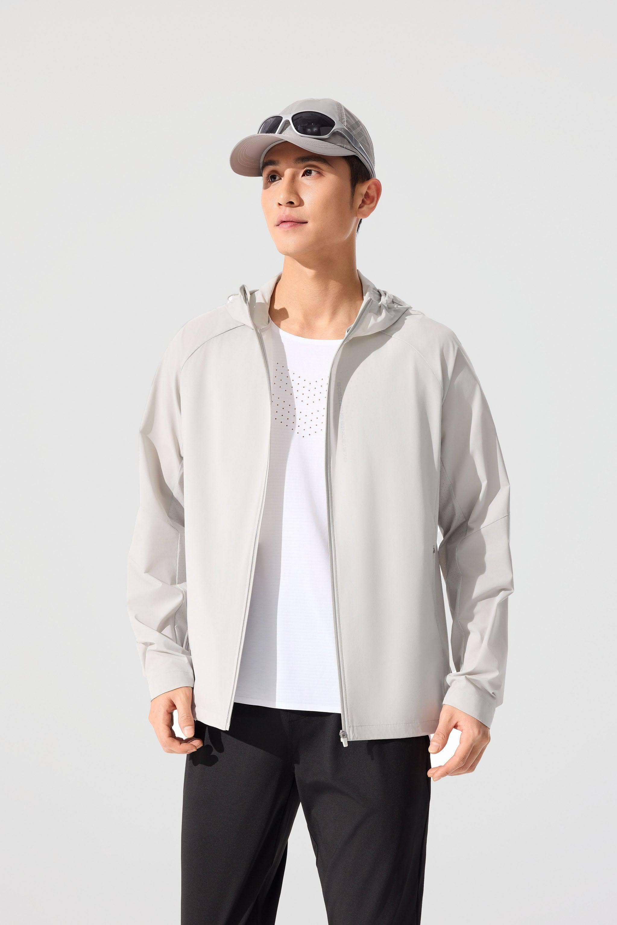 BOSIDENG SS25 Men's Urban Elite Summer Jacket 2191 Coats & Jackets XS / Light Grey