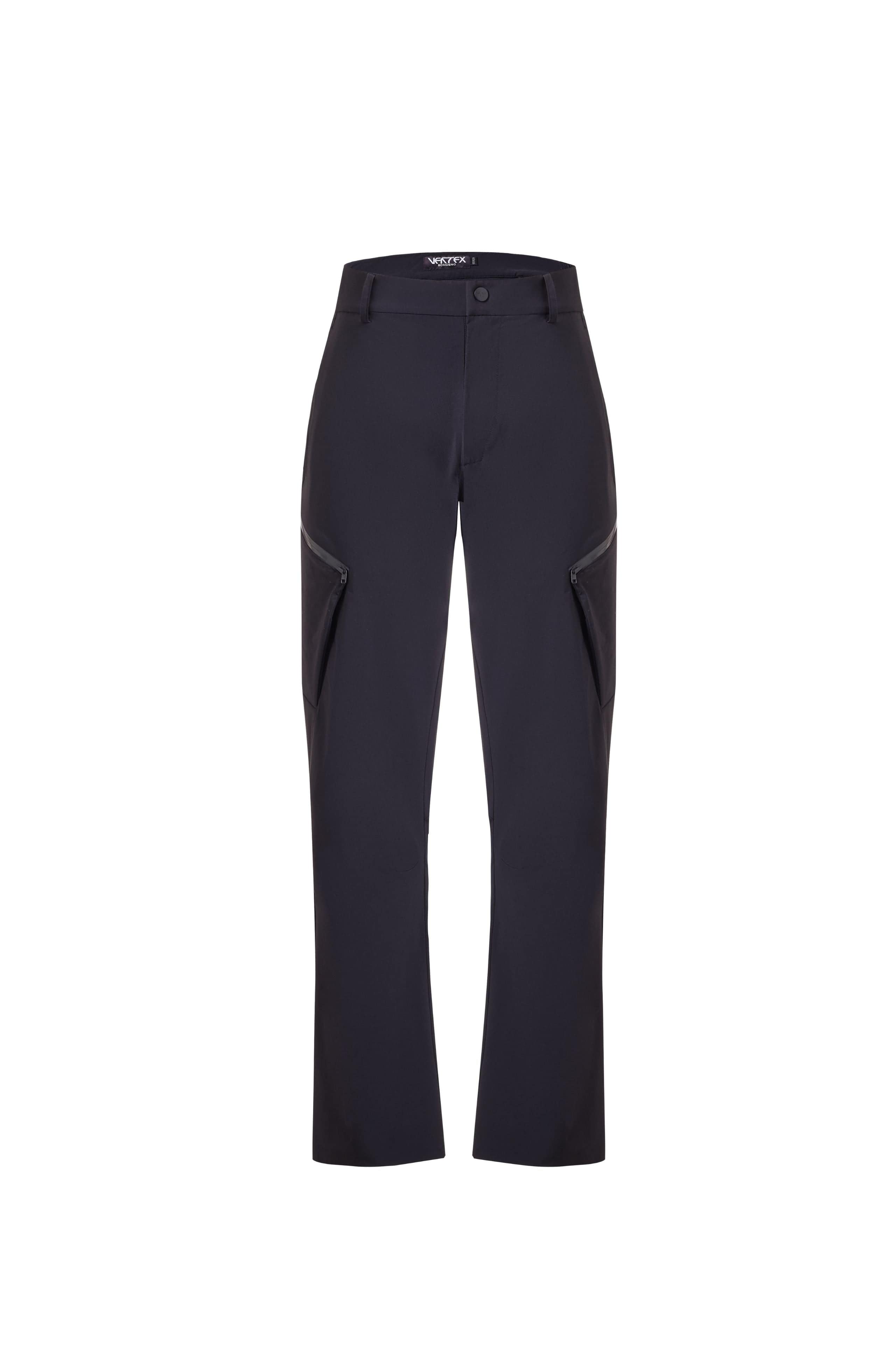 VERTEX Men's Trousers 185 — practical, adaptable and comfortable trousers are ideal for men on the move in Black, sizes S–XXL