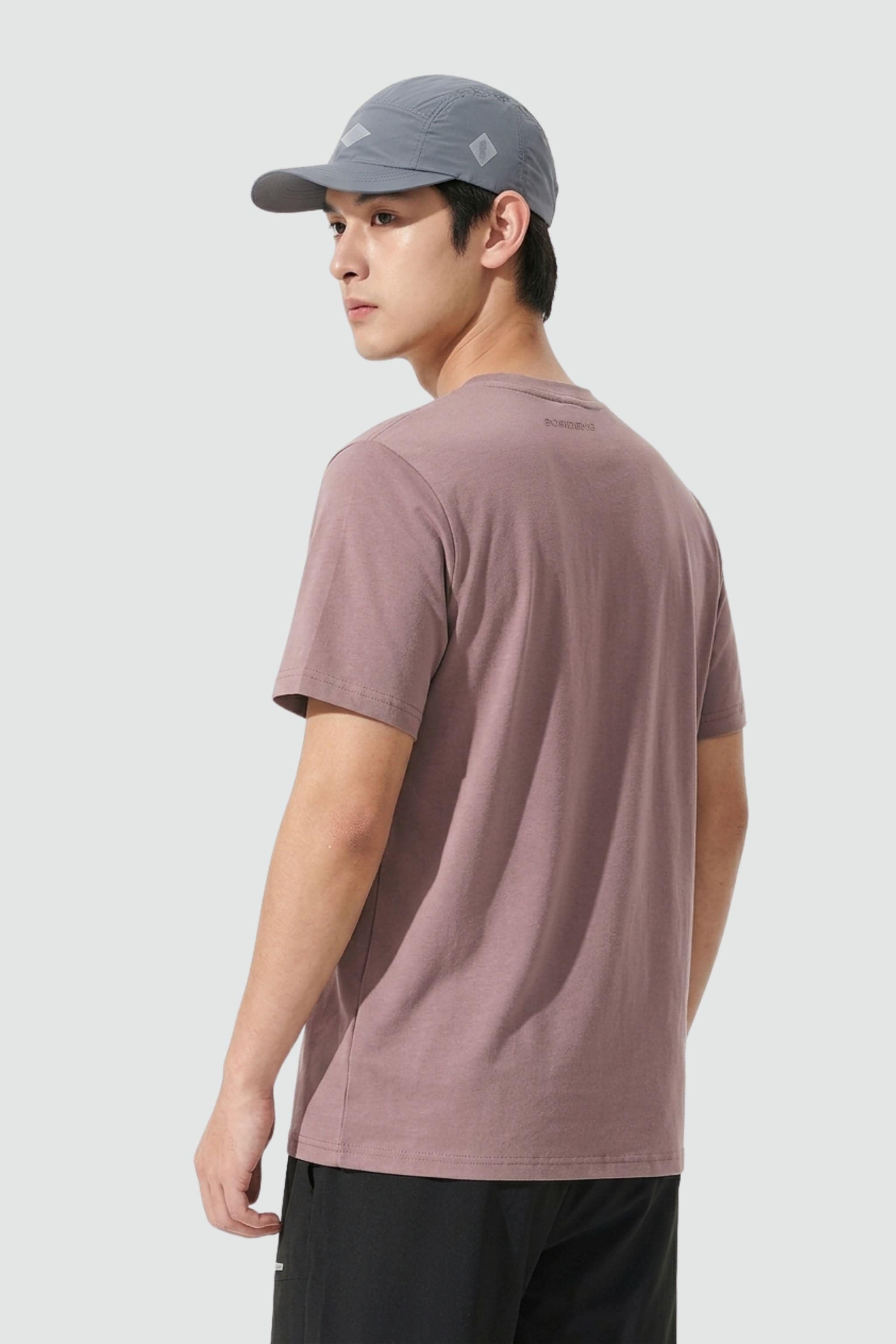 Men's Short Sleeved T-shirt 811 — men's tee combines cooling breathability with a structured A-line silhouette — view 2