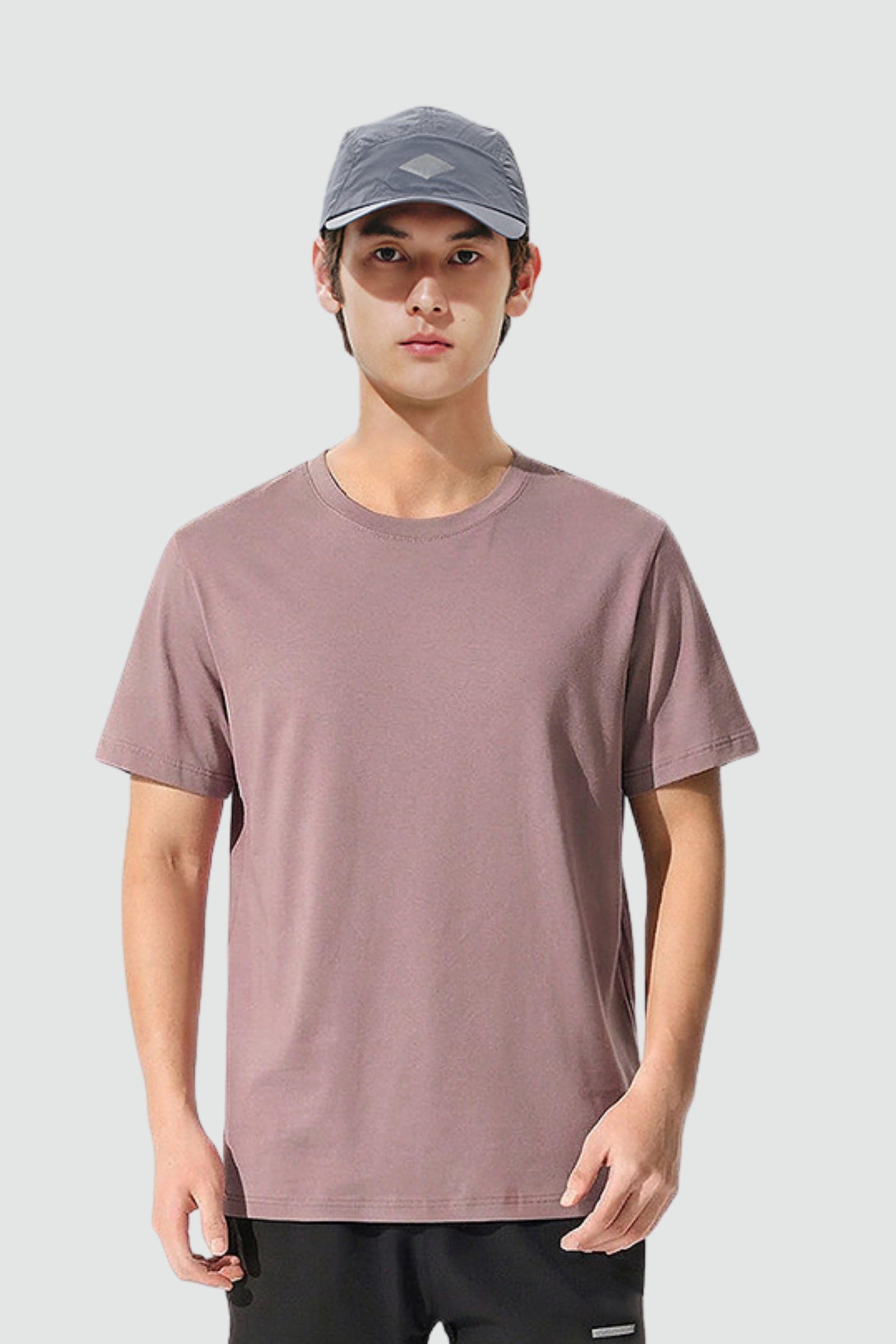 Men's Short Sleeved T-shirt 811 — men's tee combines cooling breathability with a structured A-line silhouette