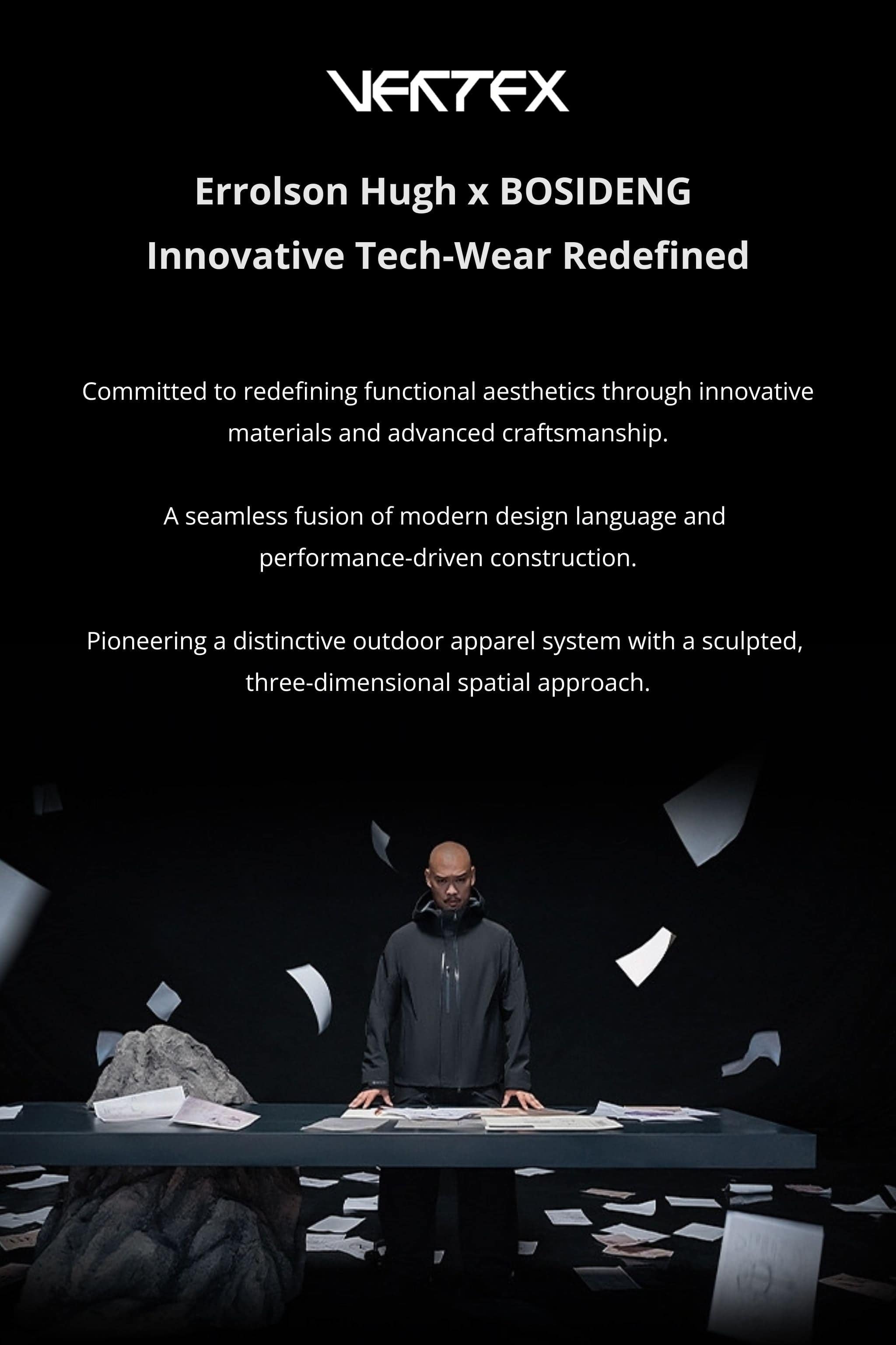 BOSIDENG SS26 VERTEX Shell Jacket 120 Jacket