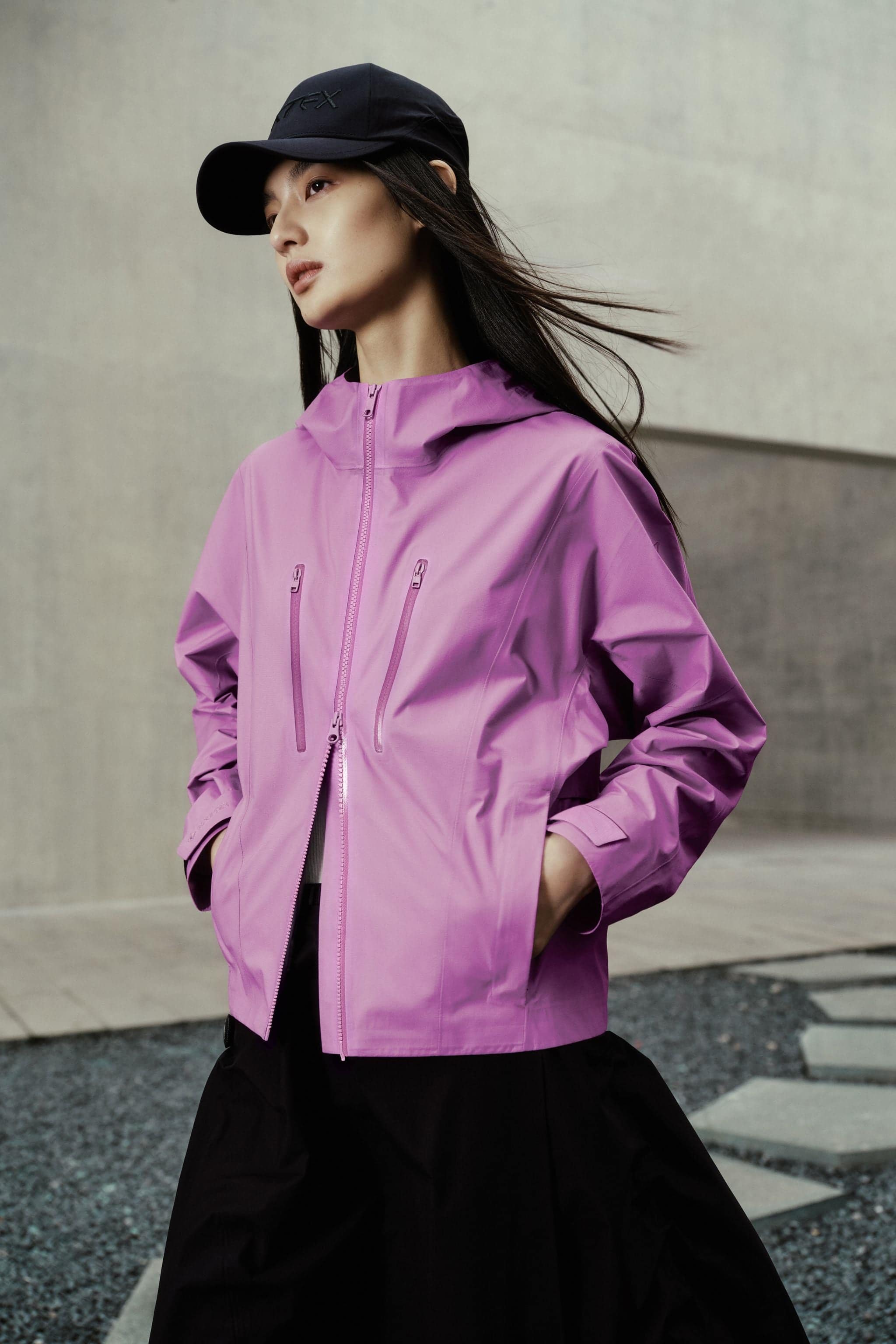 VERTEX Women's Shell Jacket 168 — shell jacket for women is ideal for fluid mobility and is crafted to deliver breathable comfort — view 2