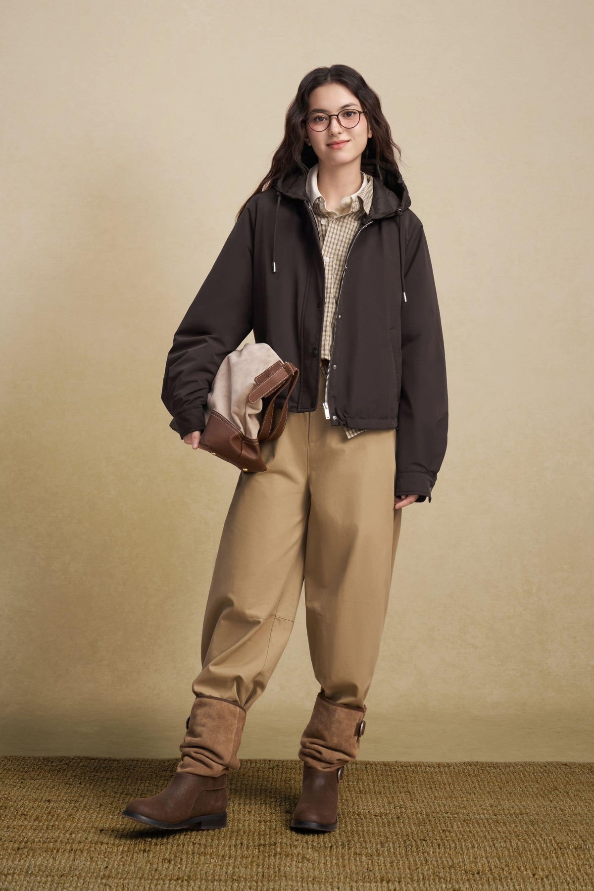 Womens Hybrid Down Jacket 348