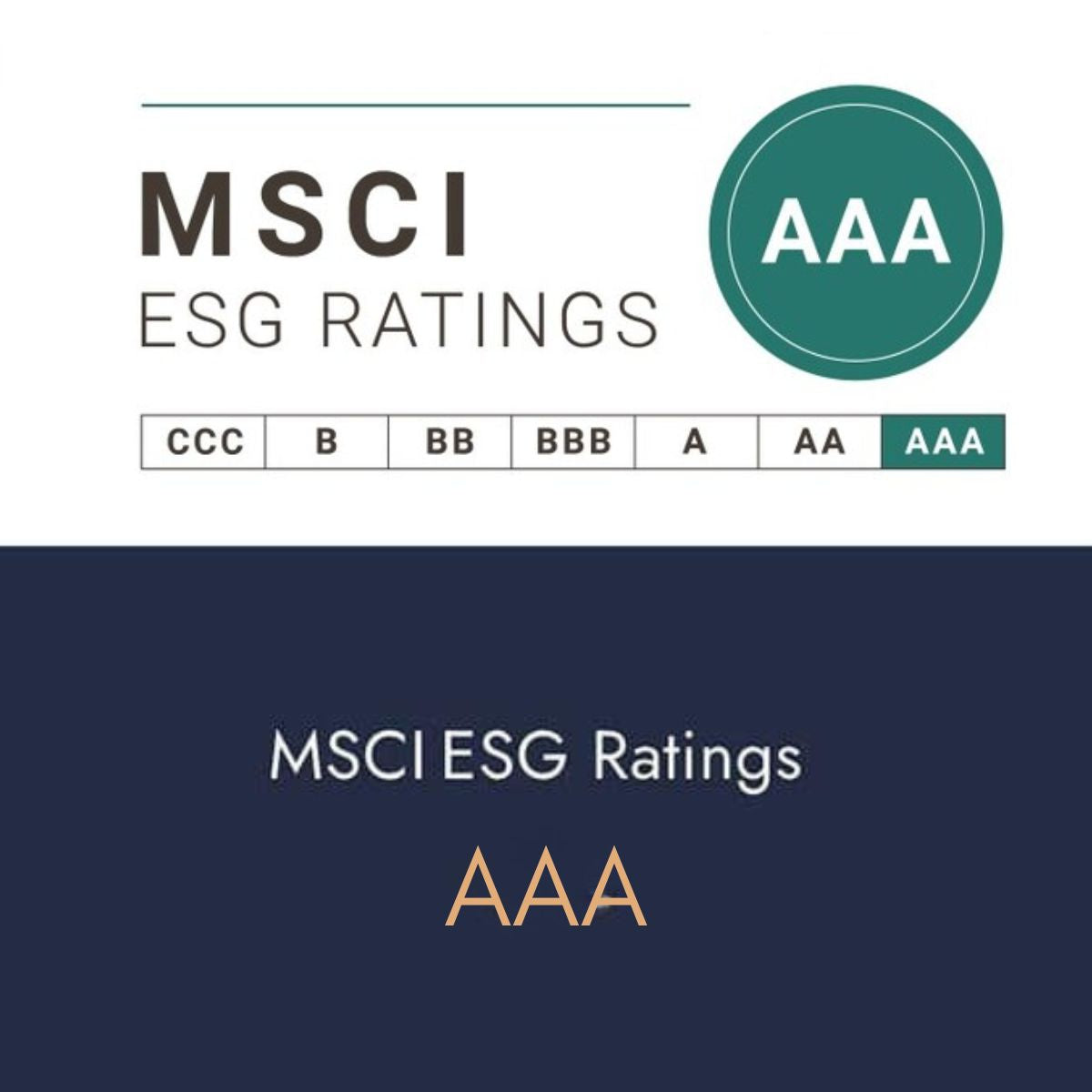 MSCIESG Ratings AAA