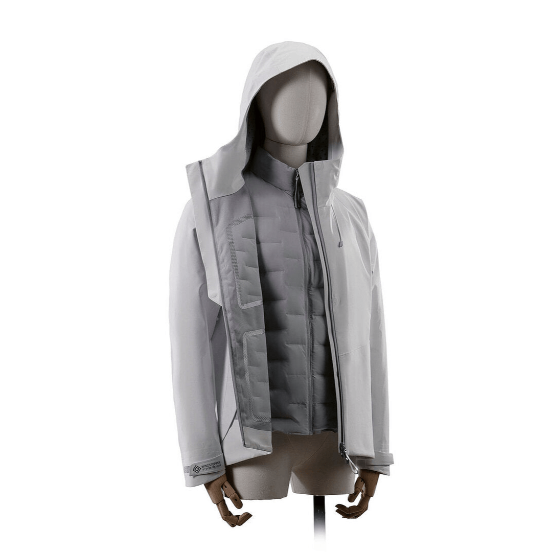 LIGHTWEIGHT 2-IN-1 GOOSE DOWN JACKET