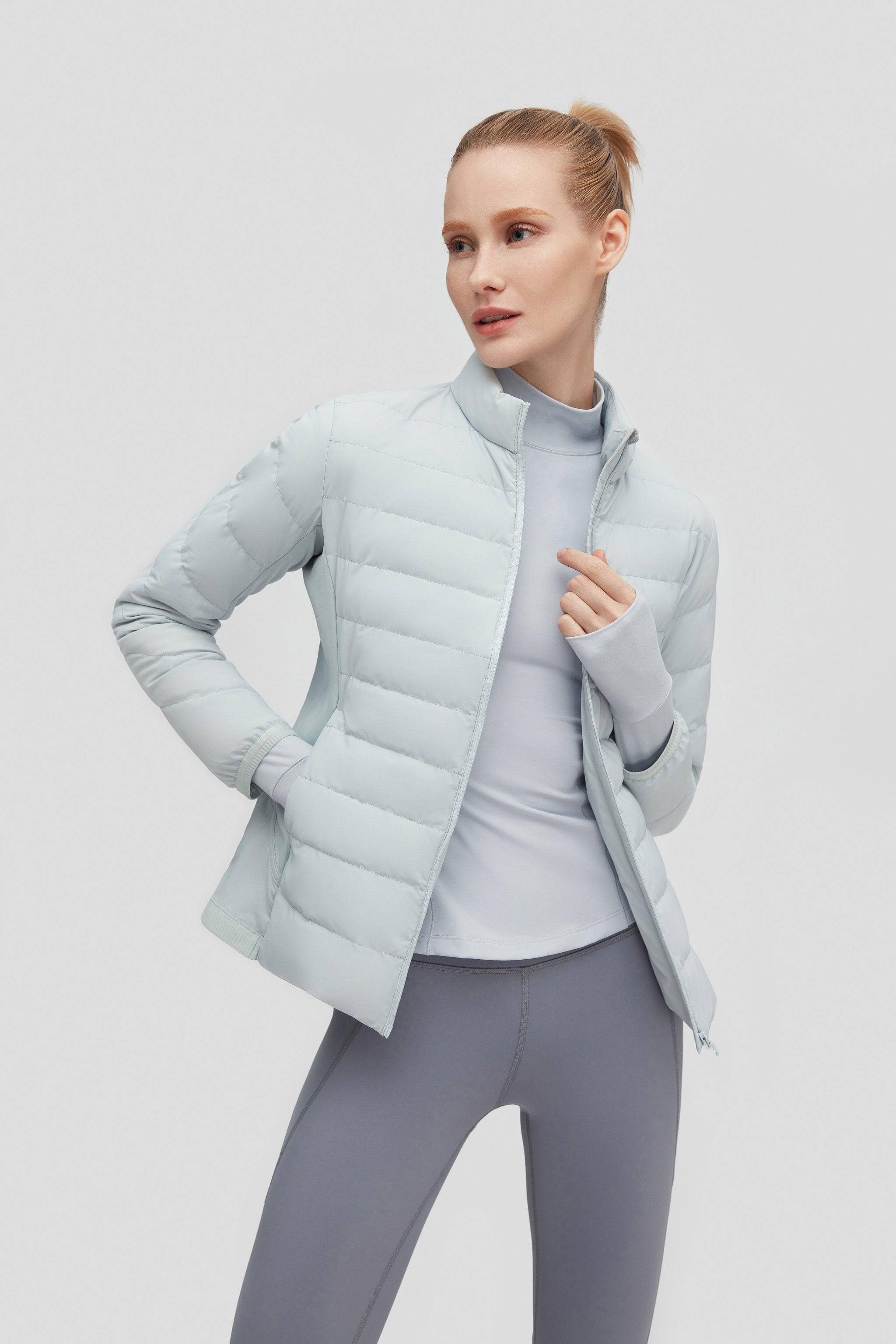 Goose Down Premium Ultra Light Stretch Jacket — Crafted with 680+ duck down for optimal warmth, our lightweight — view 9