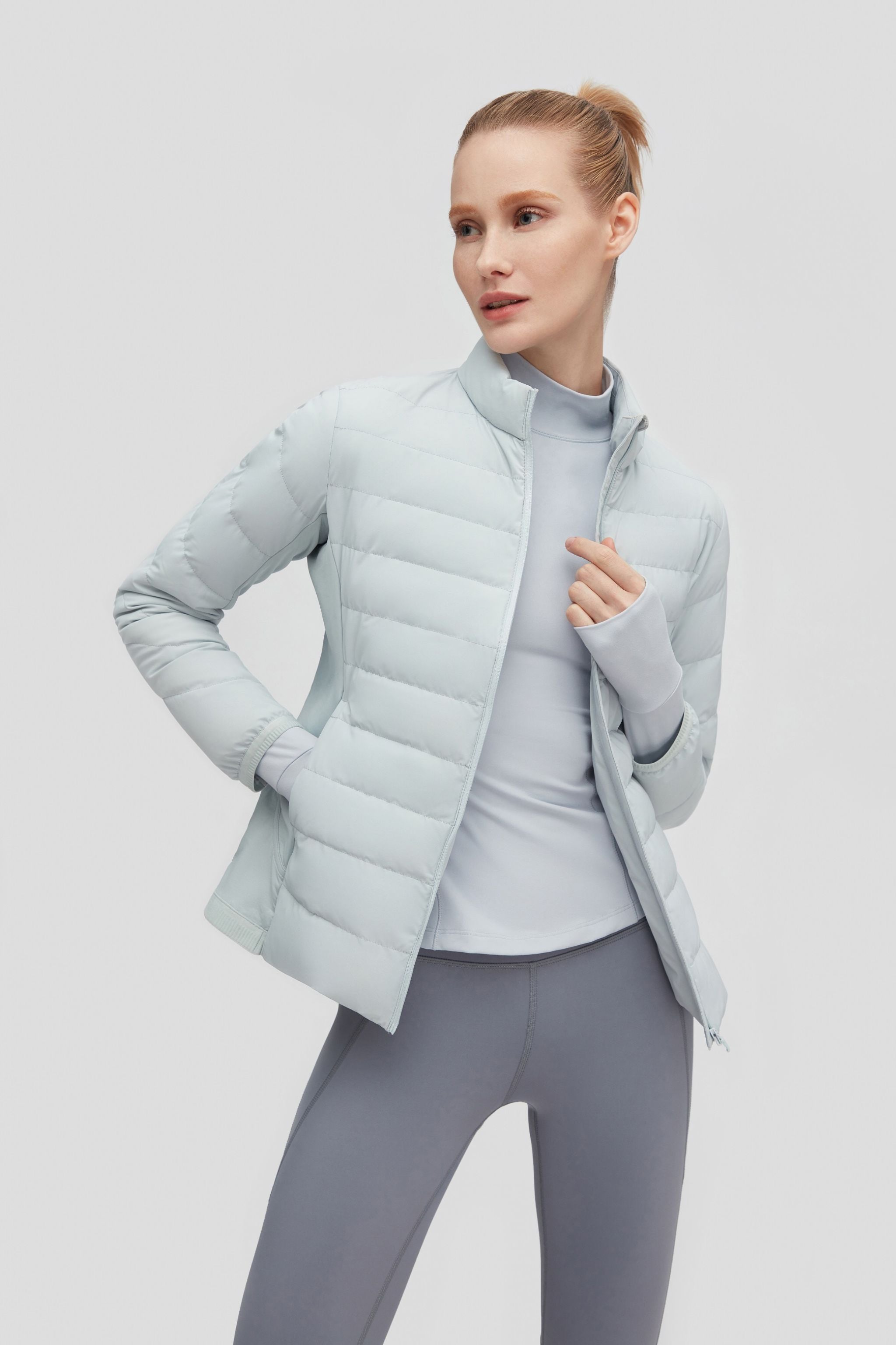 Goose Down Premium Ultra Light Stretch Jacket — Crafted with 680+ duck down for optimal warmth, our lightweight — view 9