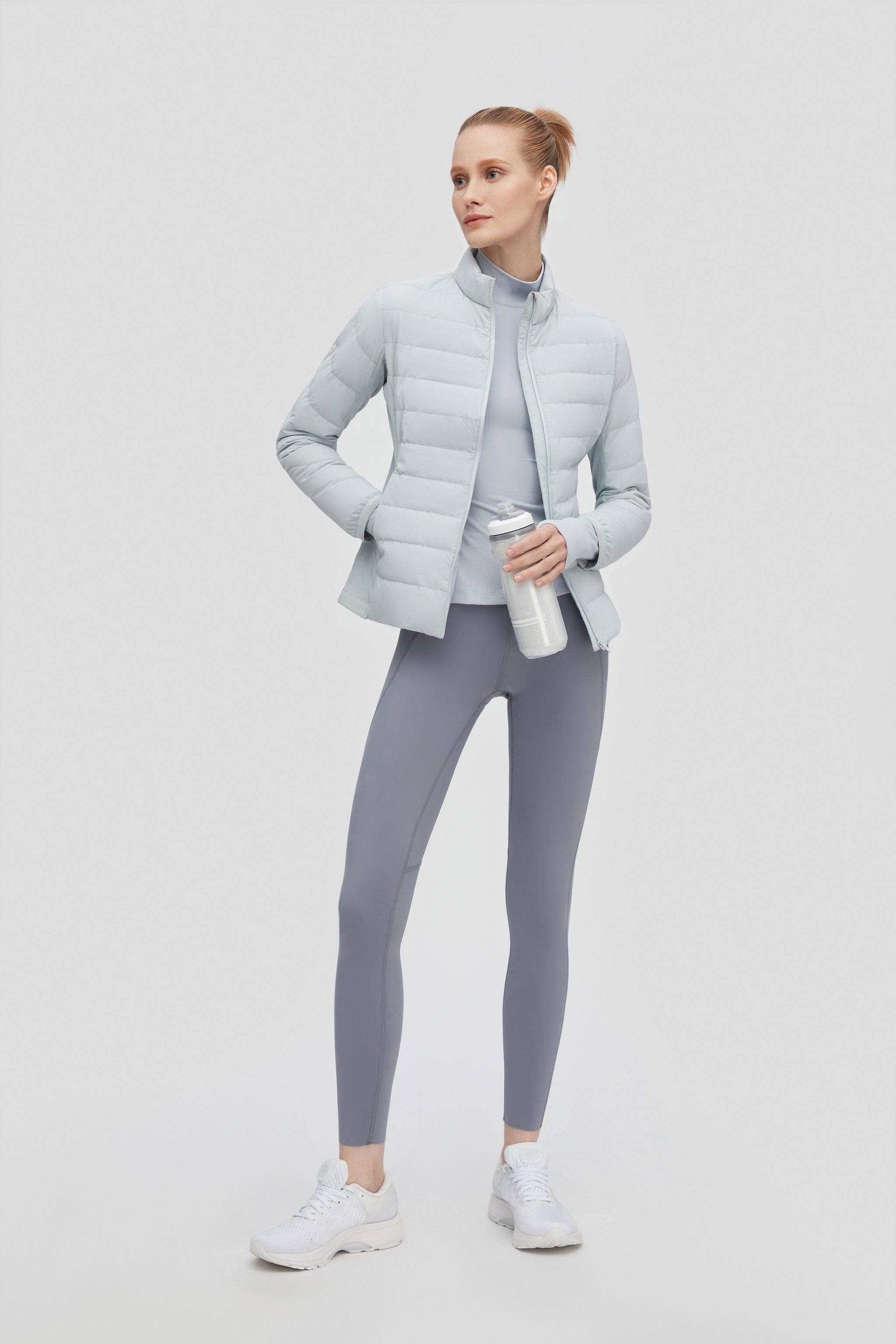 Goose Down Premium Ultra Light Stretch Jacket — Crafted with 680+ duck down for optimal warmth, our lightweight — view 7