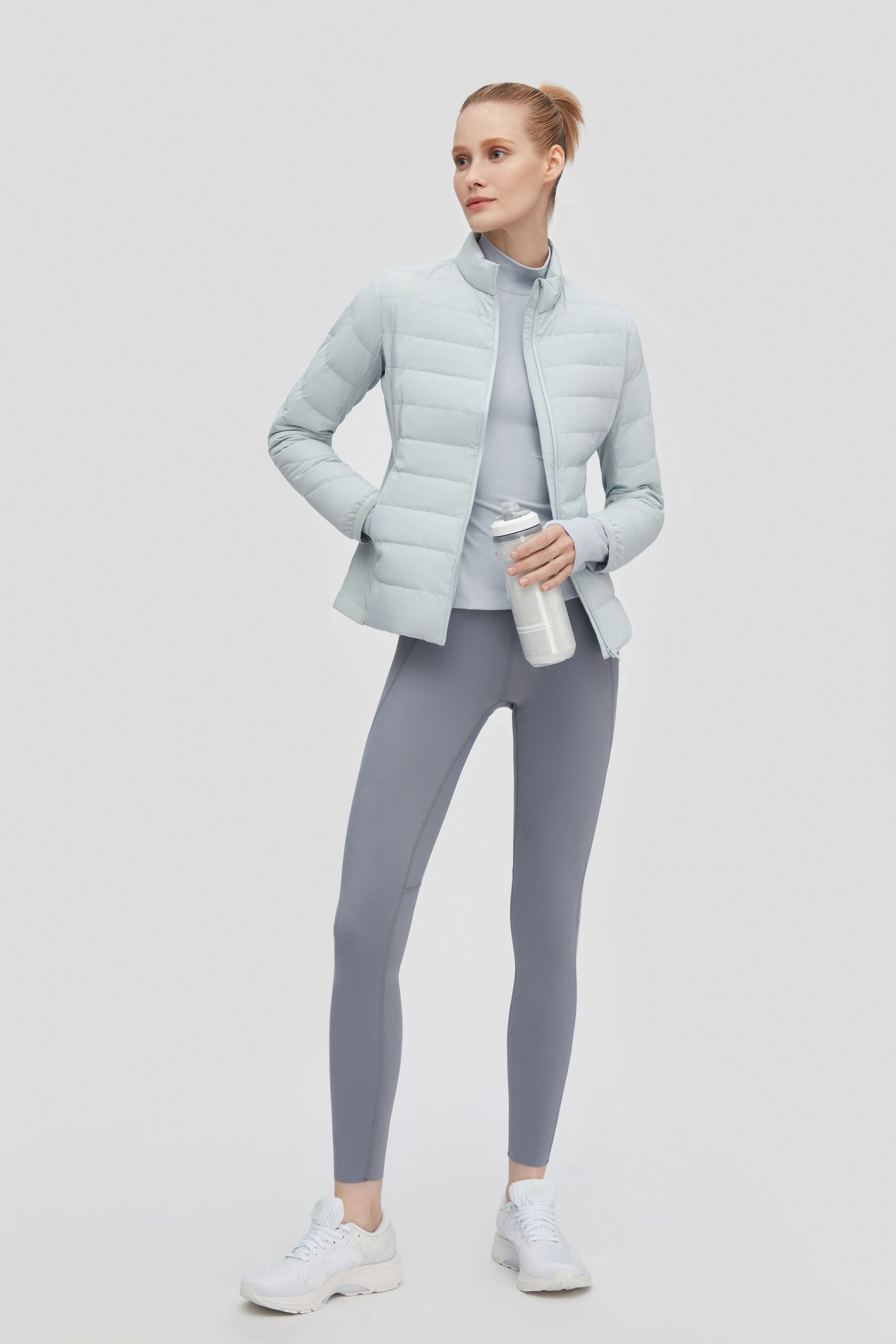 Goose Down Premium Ultra Light Stretch Jacket — Crafted with 680+ duck down for optimal warmth, our lightweight — view 7