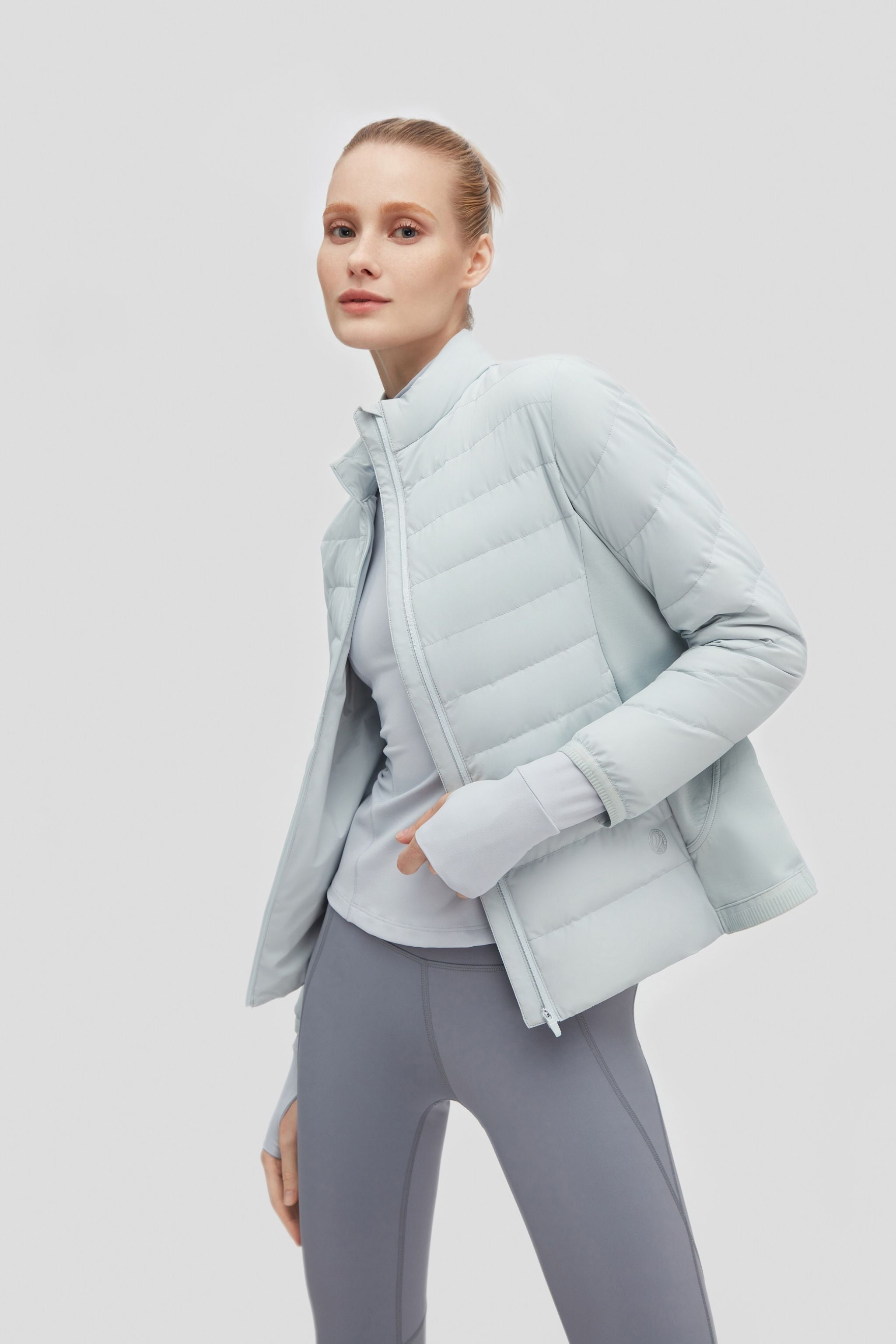 Goose Down Premium Ultra Light Stretch Jacket — Crafted with 680+ duck down for optimal warmth, our lightweight — view 8