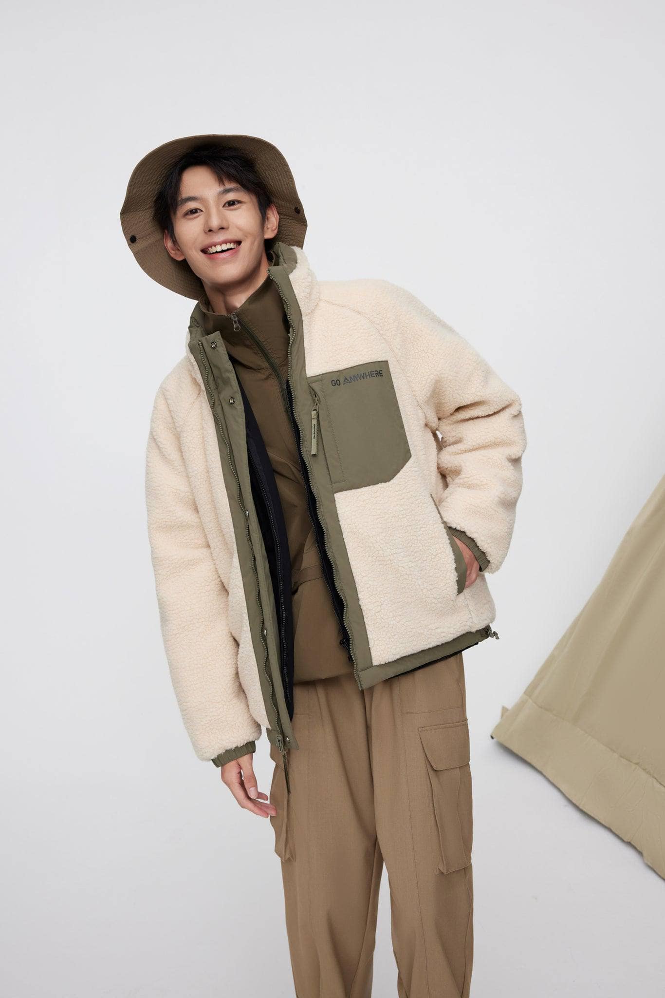 BOSIDENG 2022 Reversible Short Down Jacket Jacket
