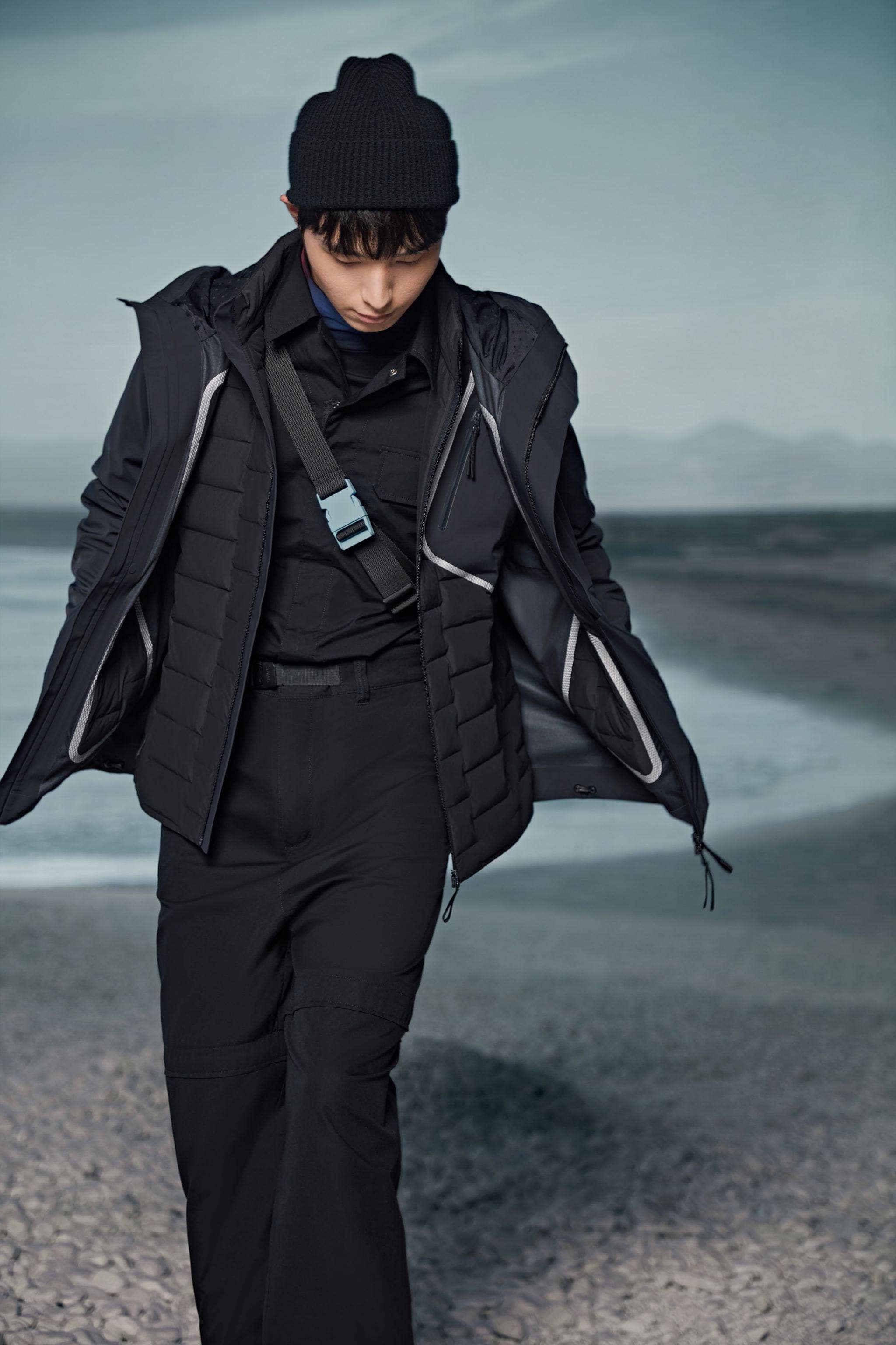 BOSIDENG 2022 Short Hooded Goose Down Jacket