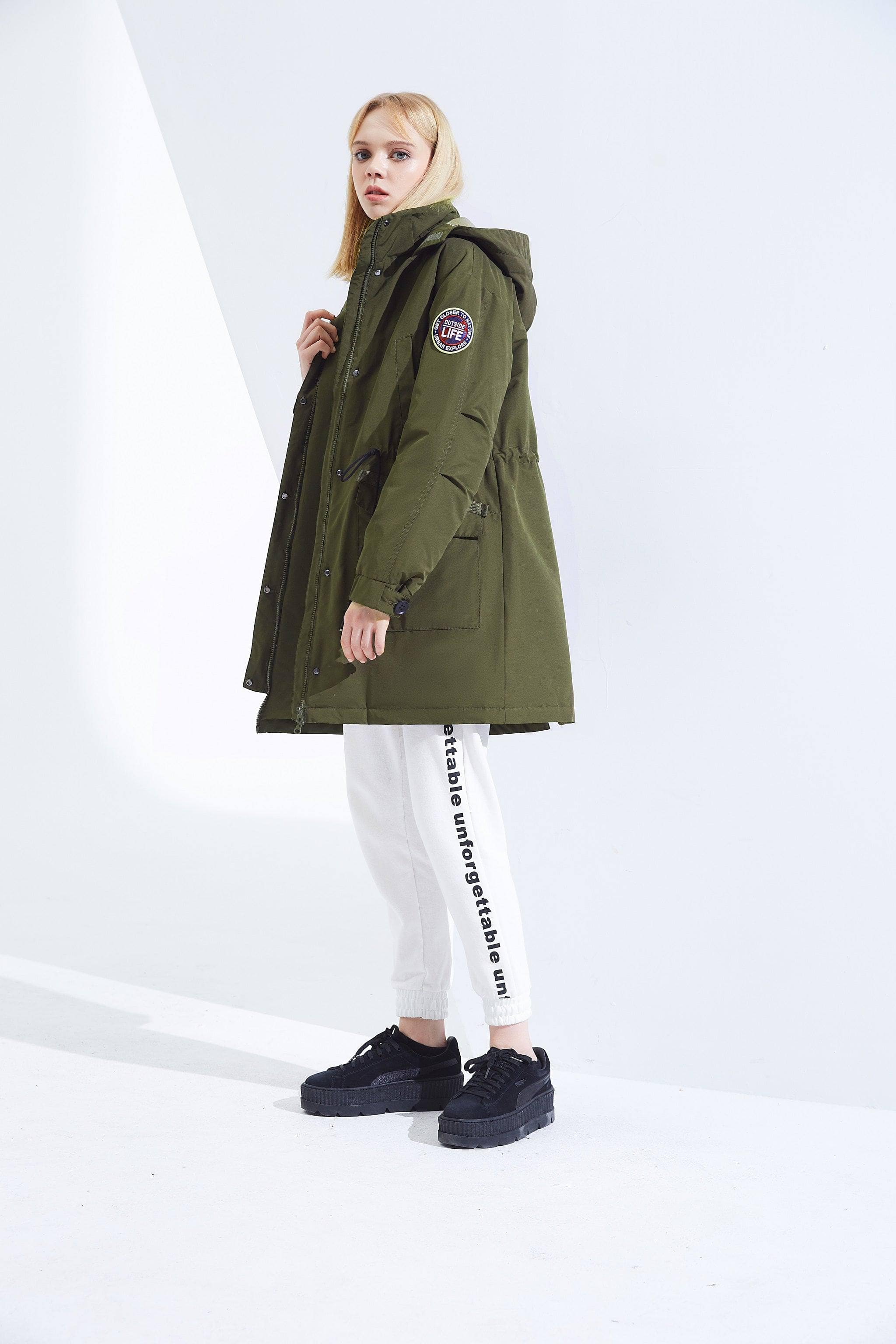 BOSIDENG Everyday Parka Style Hooded Down Jacket Jacket