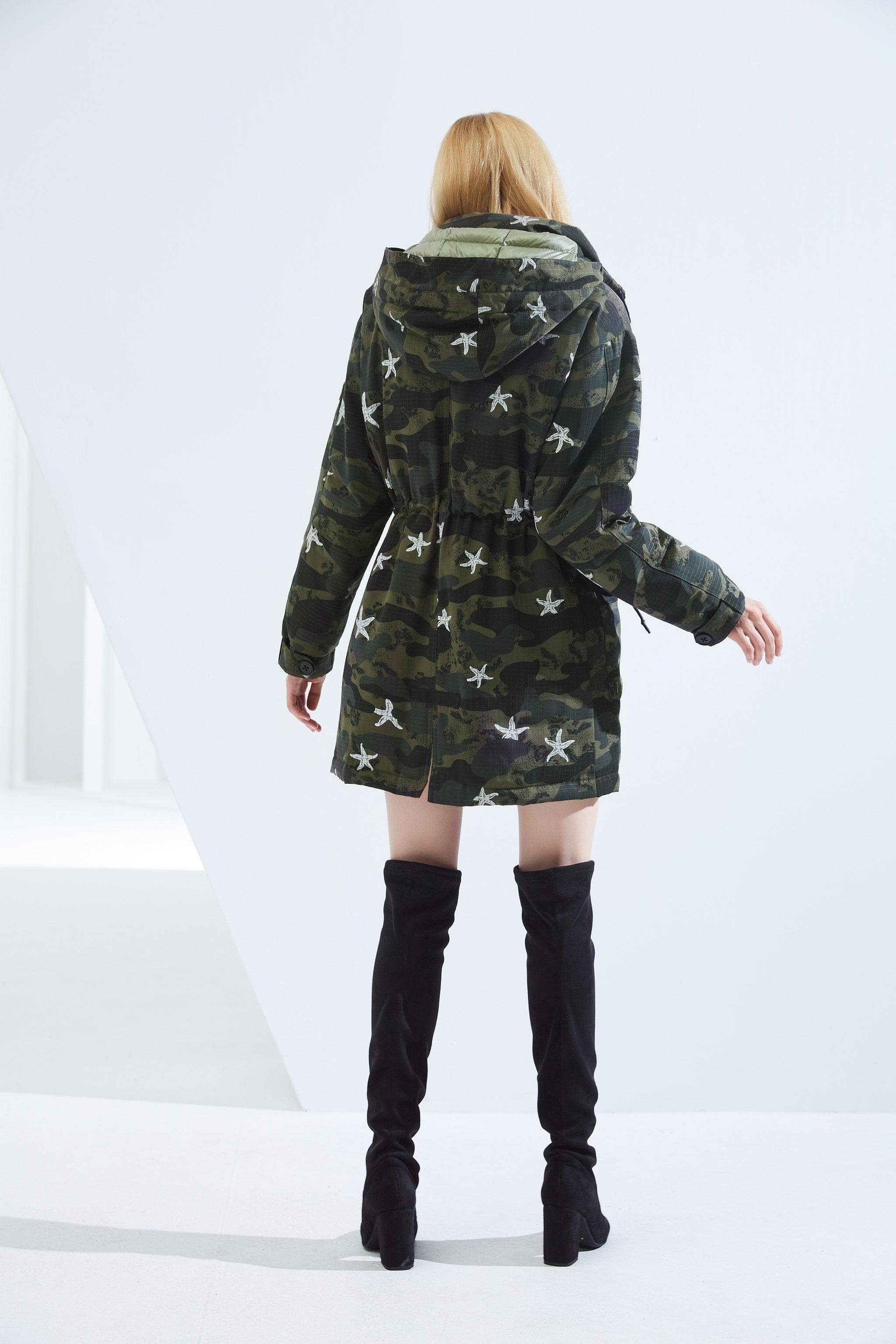 BOSIDENG Everyday Parka Style Hooded Down Jacket Jacket