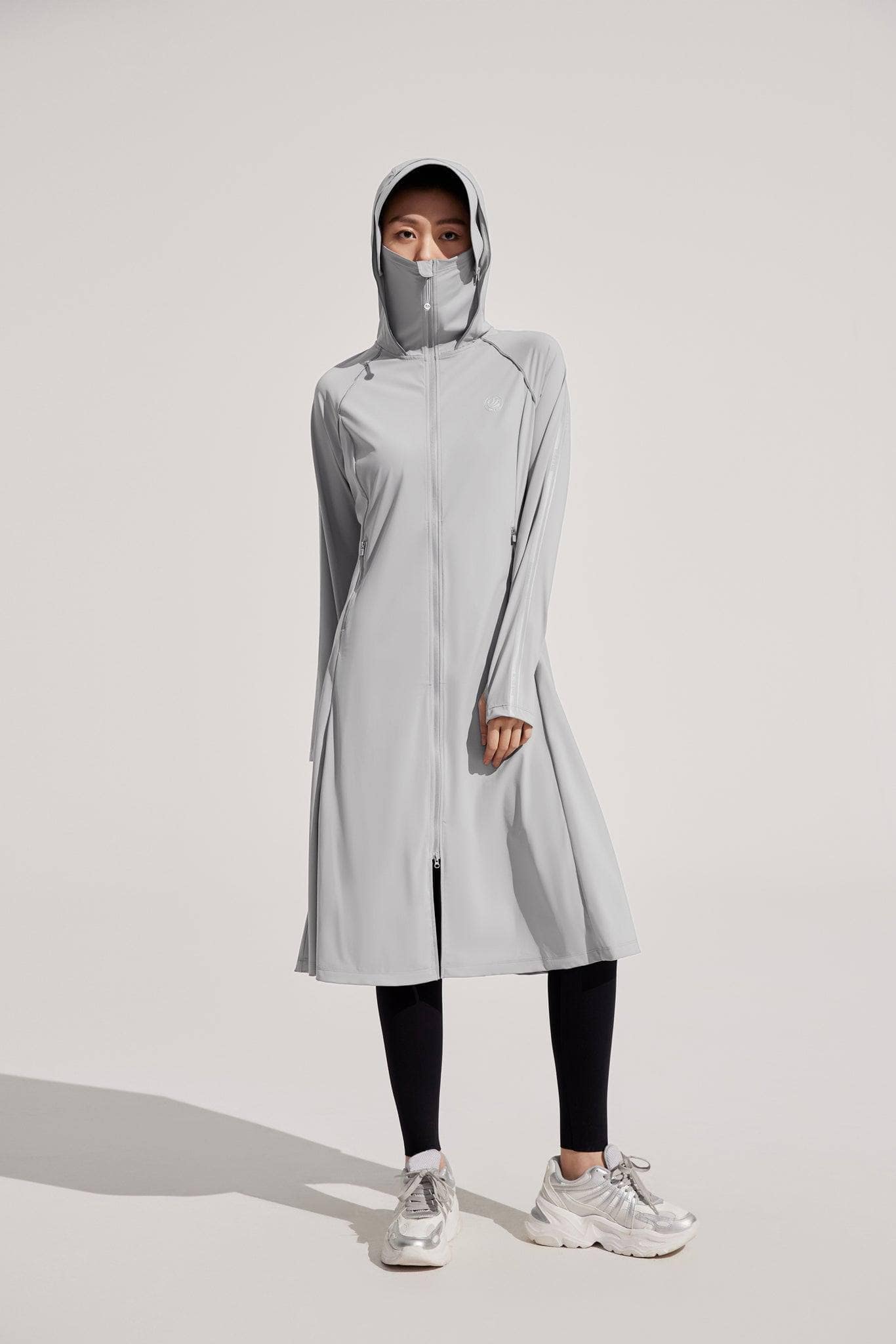BOSIDENG SS23 Sun Protection Longline Jacket 4 / Middle grey