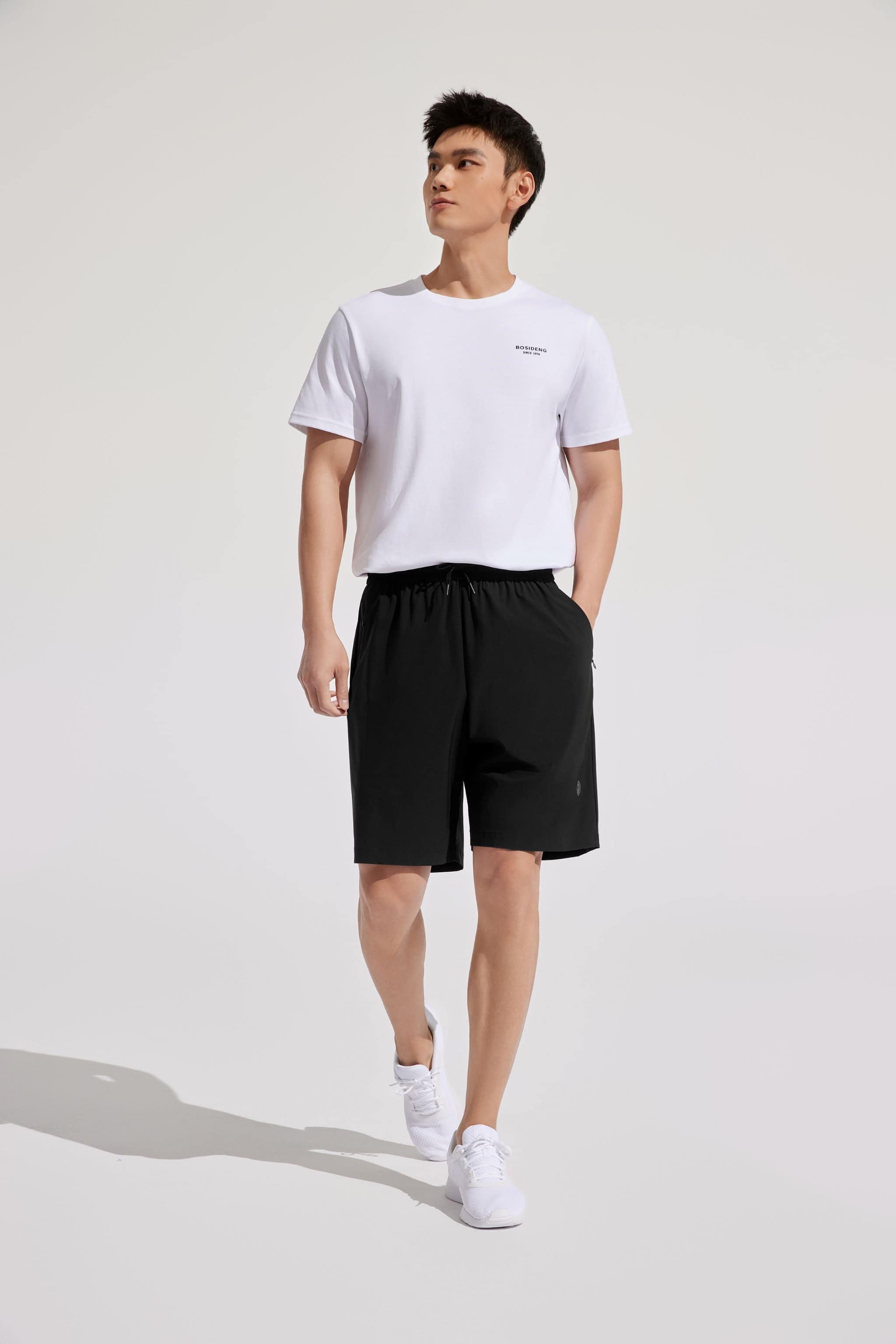 BOSIDENG SS23 Sun Protection Shorts S / Black