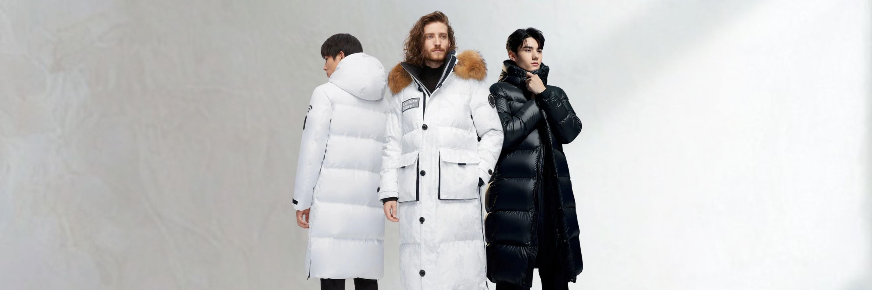 Men's Full-Length Down Jacket