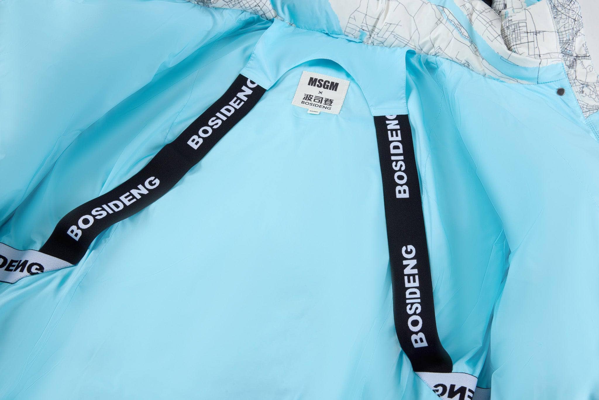 Women's BSD X MSGM Oversized Printed Puffer | BOSIDENG