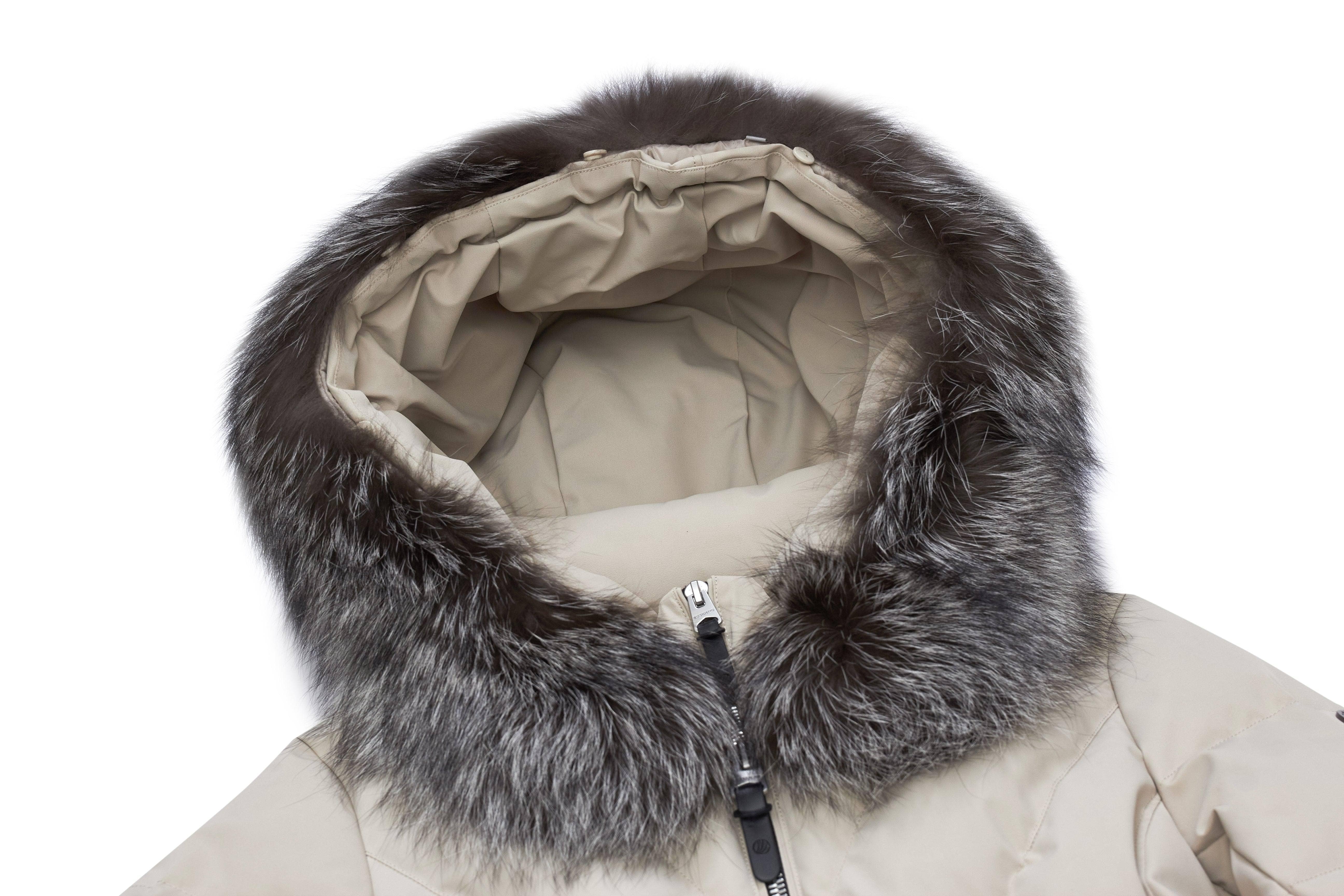 Full Length Hooded Goose Down Jacket | BOSIDENG