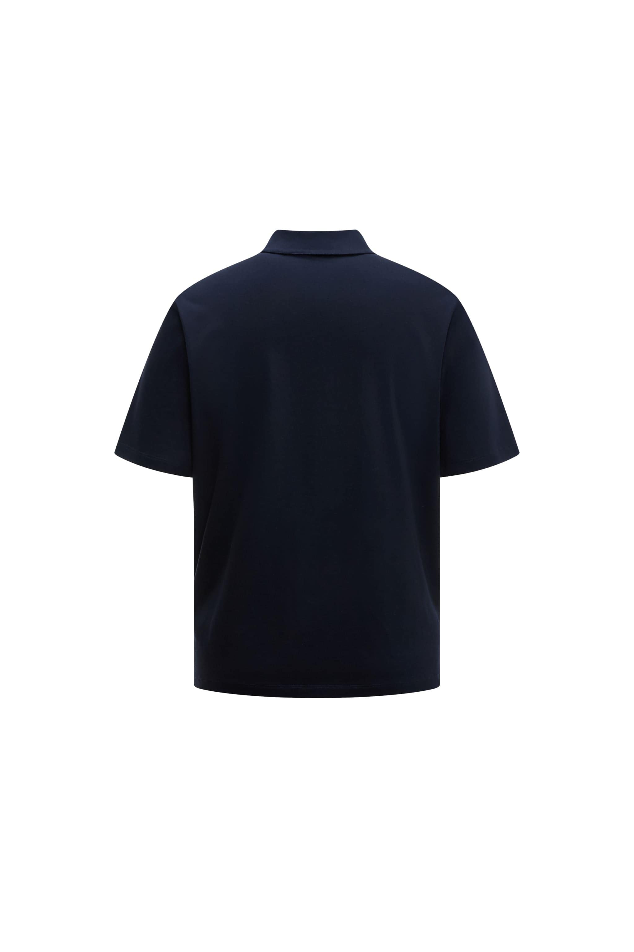BOSIDENG AREAL Men's Short Sleeved Polo 933 — men's polo shirt has a soft, breathable knit layer that supports all-day — view 5 — Kim Jones