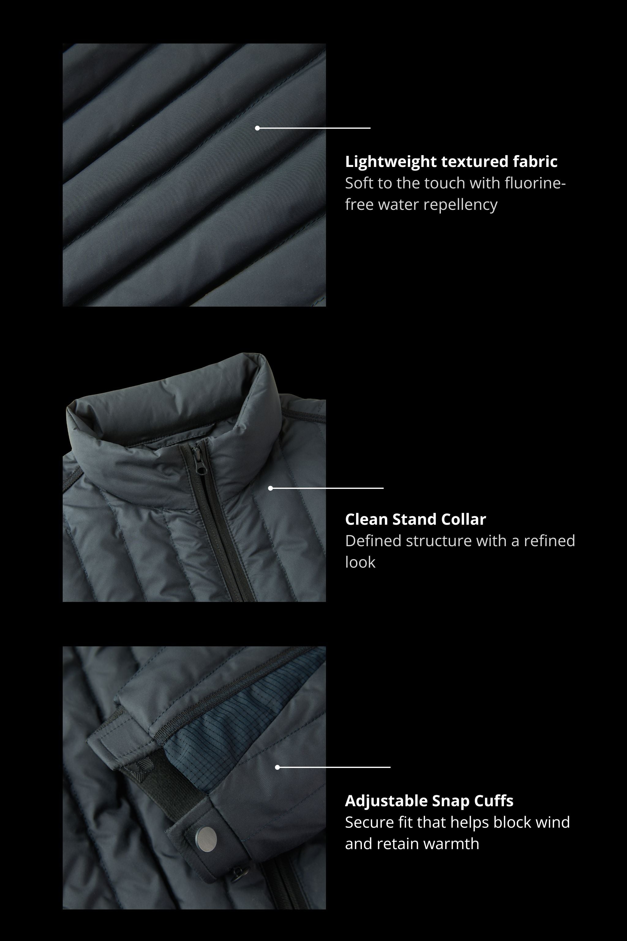 BOSIDENG AREAL Women's Goose Down Bomber Jacket 964 — women's bomber jacket delivers excellent lightweight warmth — view 4; water-resistant — Kim Jones