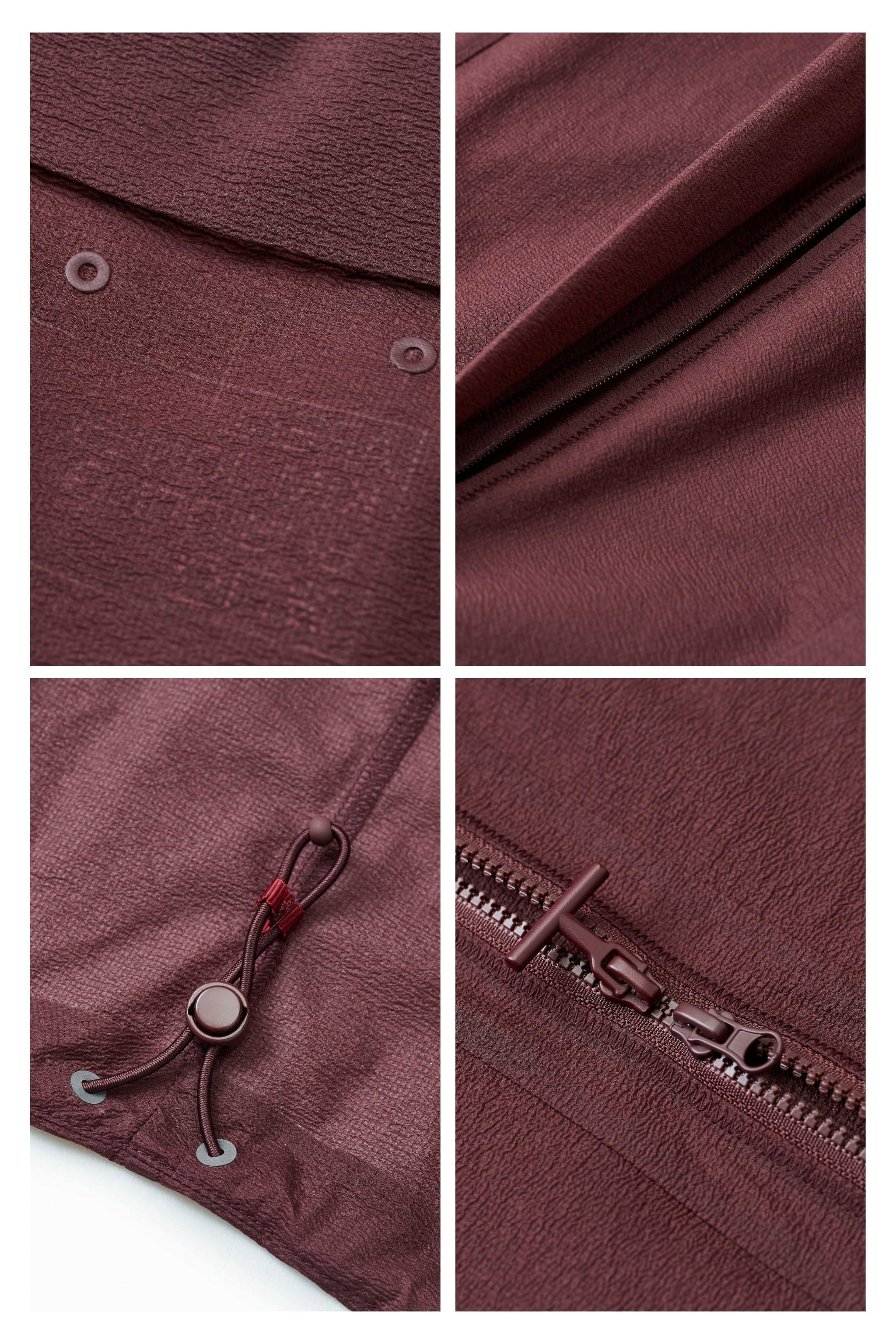 AREAL AREAL Women's Lapel Collar Bomber Jacket 976 Jacket