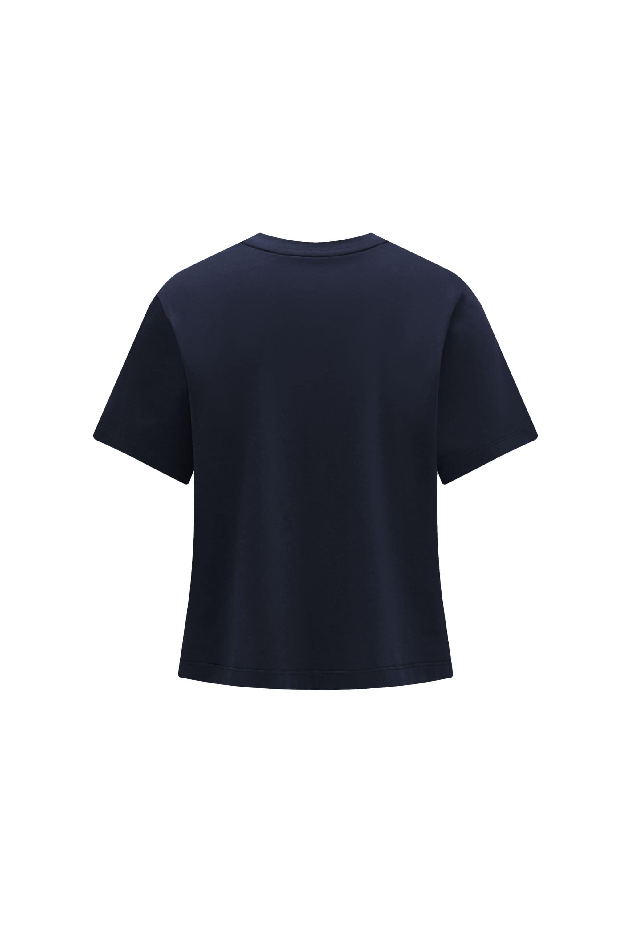 BOSIDENG AREAL Women's Short Sleeved T-shirt 984 — T-shirt integrates the natural cooling properties of silk and wool — view 6 — Kim Jones