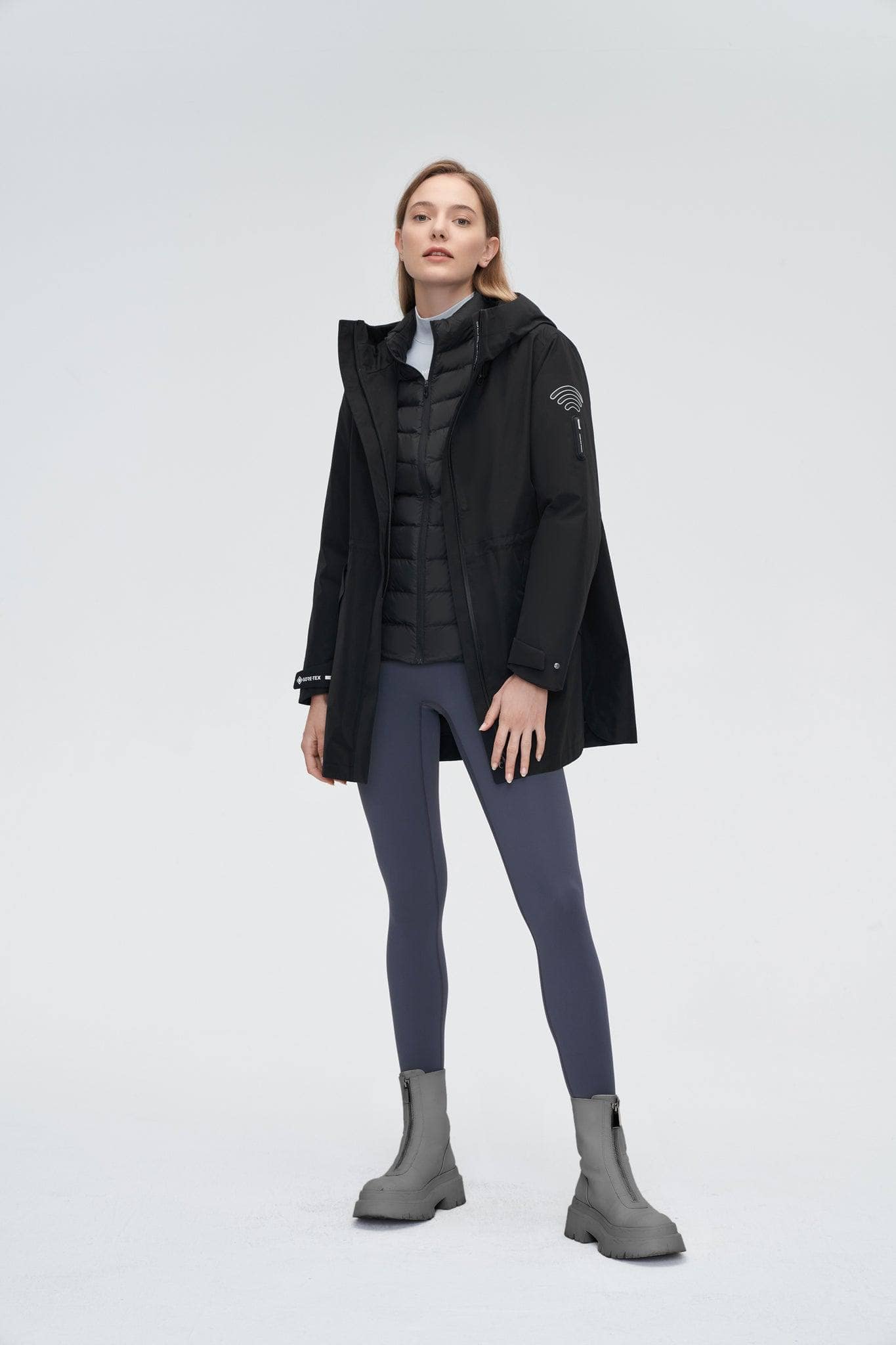 BOSIDENG 2022 GORE-TEX® 3-in-1 Goose Down Jacket Jacket 6 / Blue