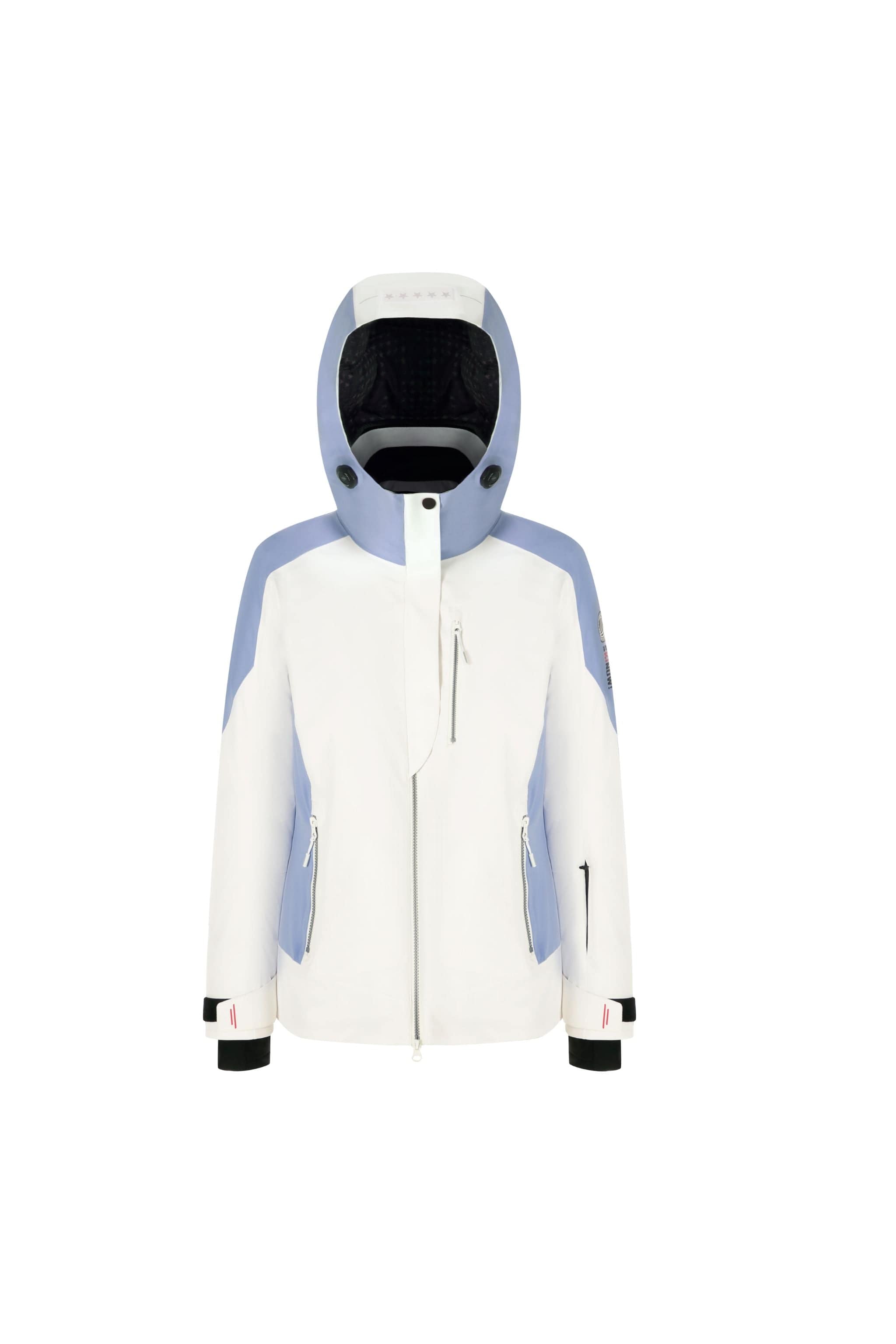 BOSIDENG 2022 Short Hooded Goose Down Ski Jacket 8 / Fresh Purple
