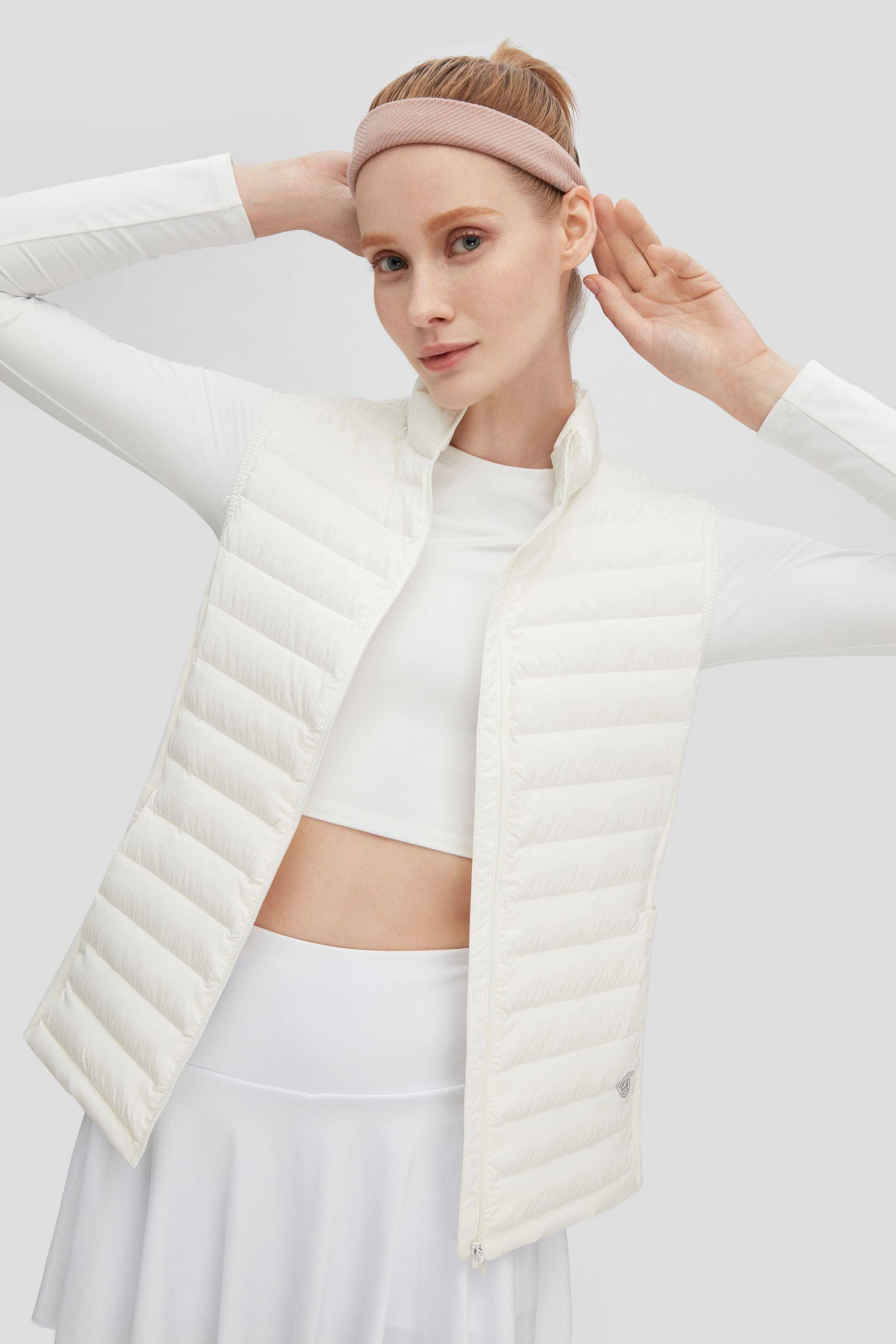 BOSIDENG 2022 Goose Down Gilet Gilet 8 / White
