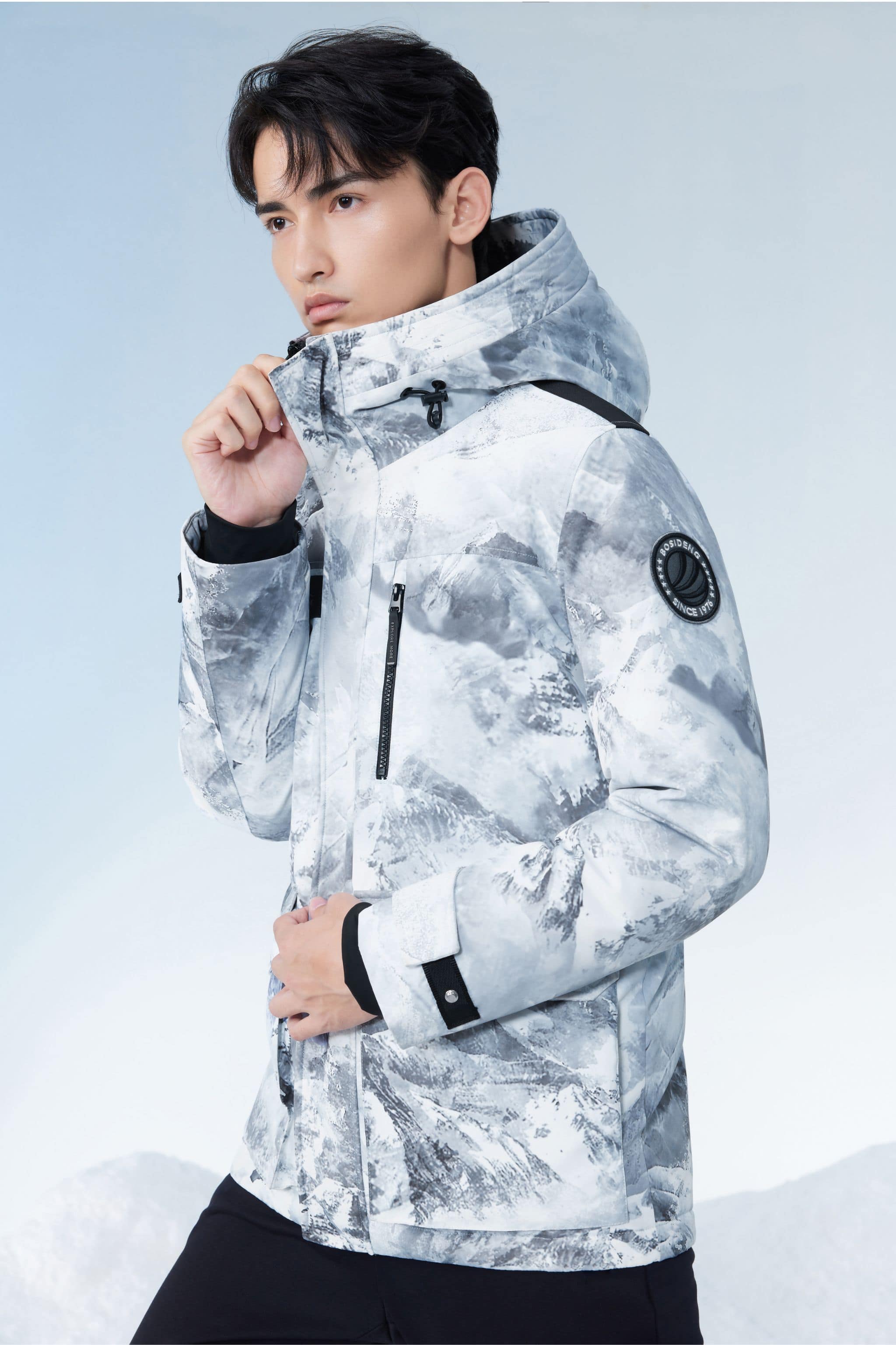 Extreme Short Goose Down Jacket With Hood