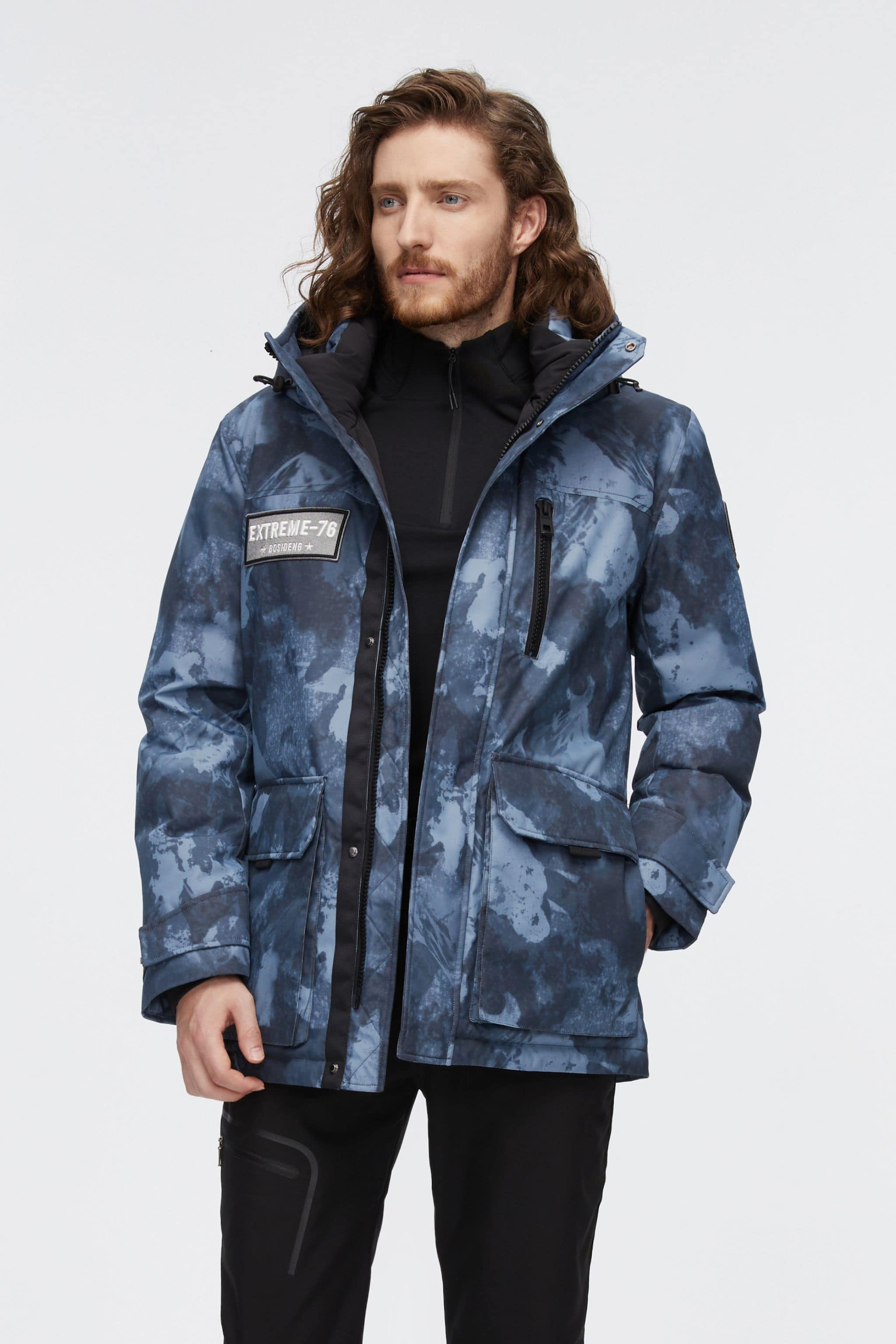 Extreme Short Goose Down Jacket With Hood